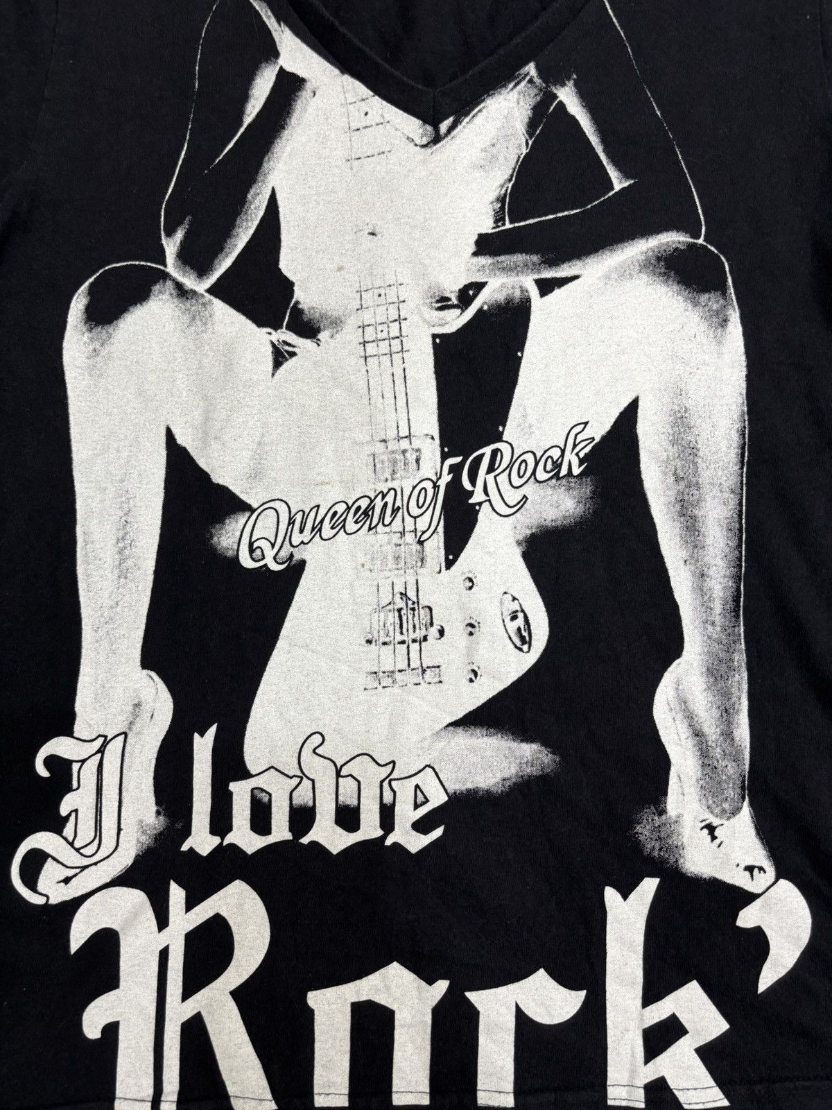 BUFFALO BOBS 💥Rock Style💥Buffalo Bobs Queen Of Rock V Shirt F585 Size S / US 4 / IT 40 - 3 Thumbnail