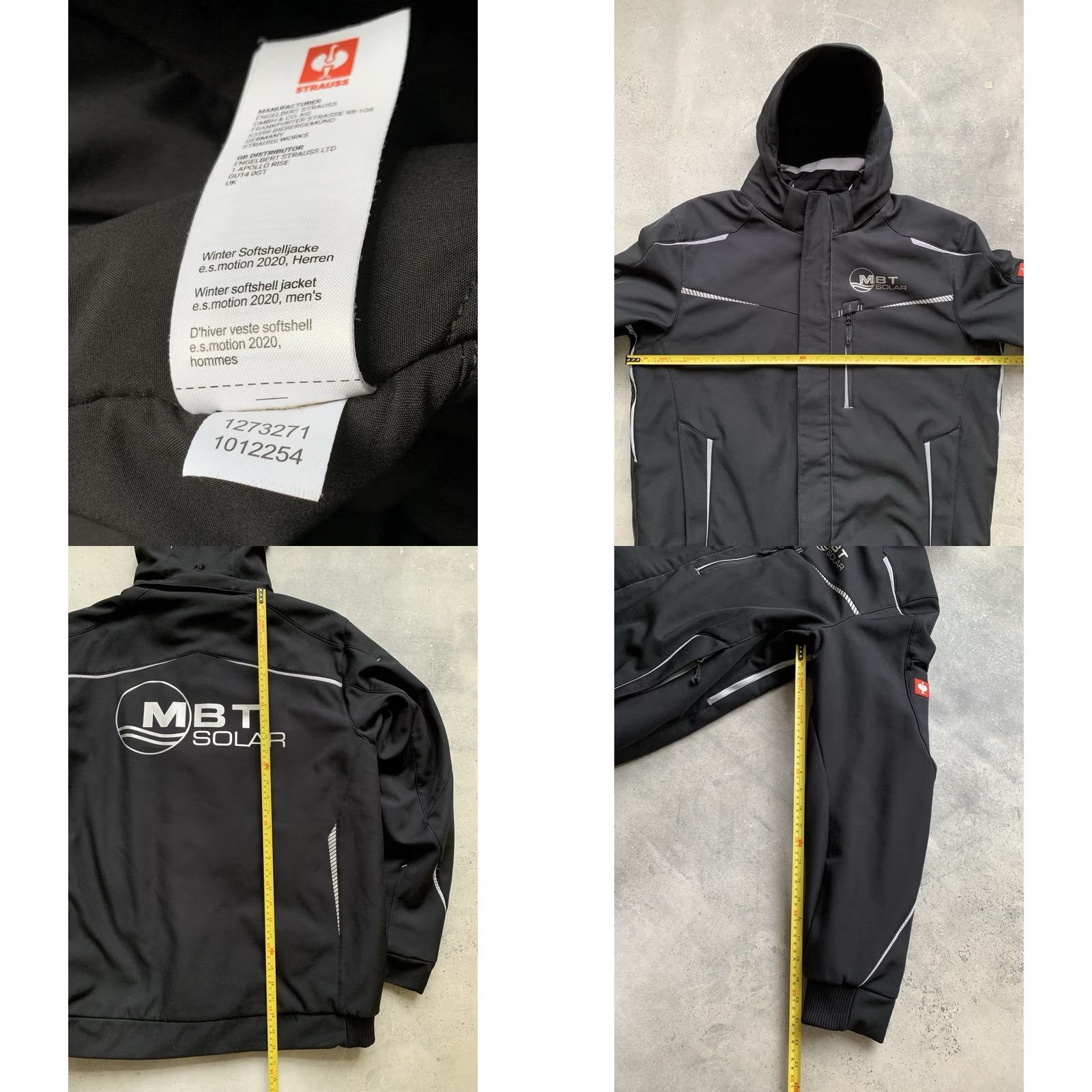 Vintage ENGELBERT STRAUSS WORKWEAR INSULATED JACKET MEN XL BLACK Bomber Jacket Mens XL Size US XL / EU 56 / 4 - 9 Thumbnail