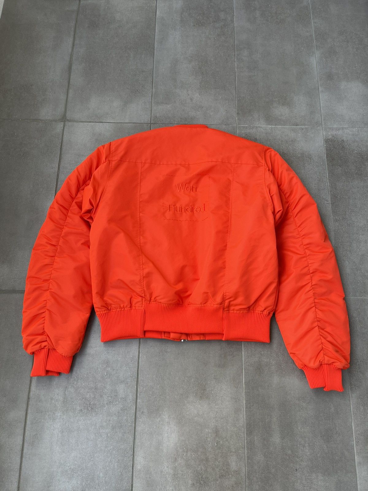 Acne Studios !DS! SS23 Won Hundred Reykjavik M Red Bomber Jacket Size US L / EU 52-54 / 3 - 13 Thumbnail