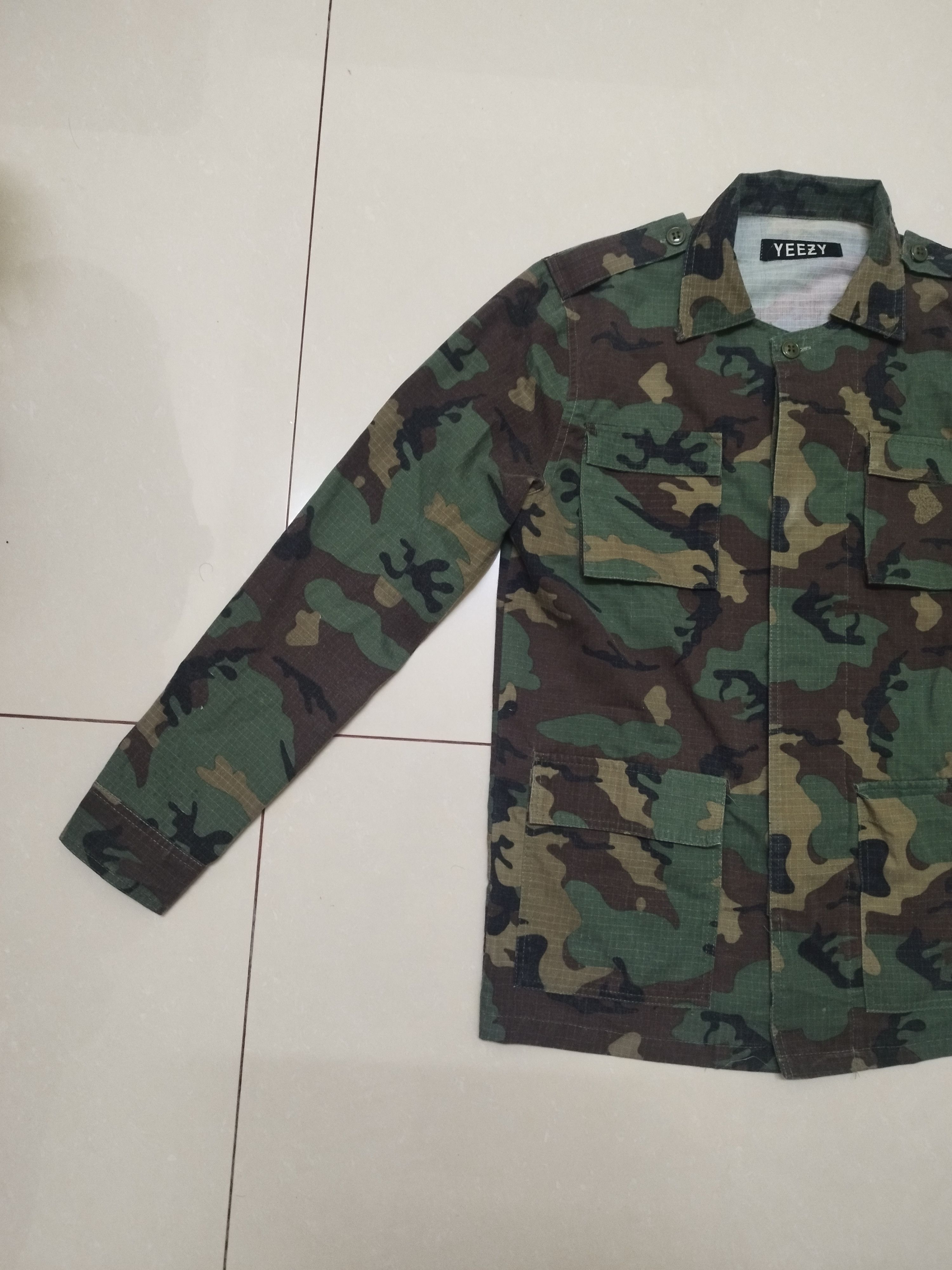 Yeezy Kanye West Pablo Green Military Jacket Size US L / EU 52-54 / 3 - 5 Thumbnail