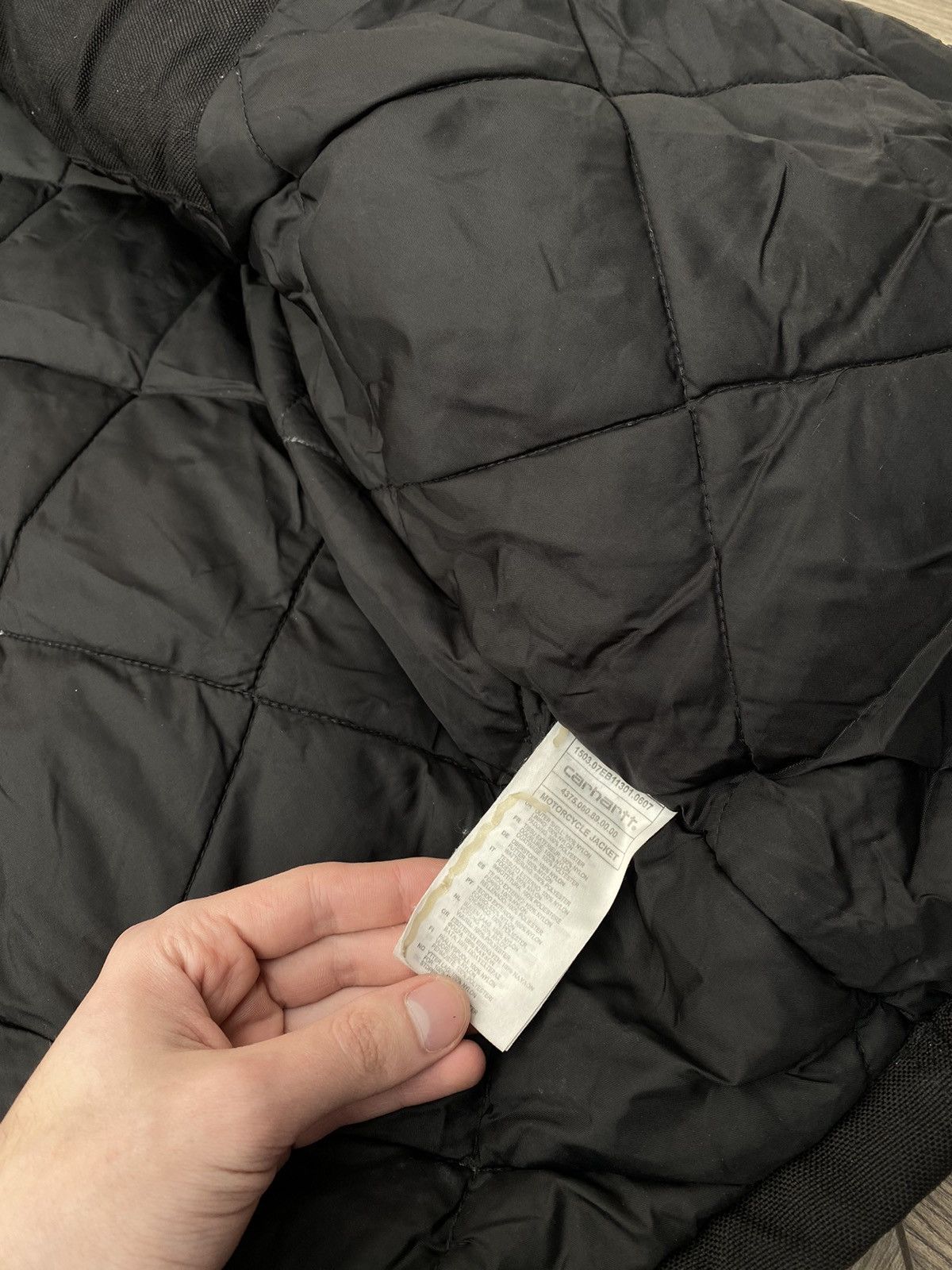 Carhartt × Vintage Vintage Carhartt Motorcycle Black Jacket Size US S / EU 44-46 / 1 - 9 Thumbnail