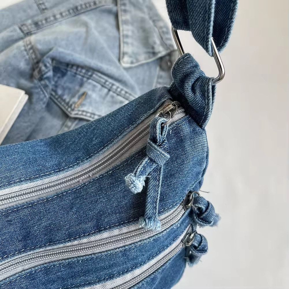 Vintage Vintage Denim Shoulder Bag Size ONE SIZE - 6 Thumbnail