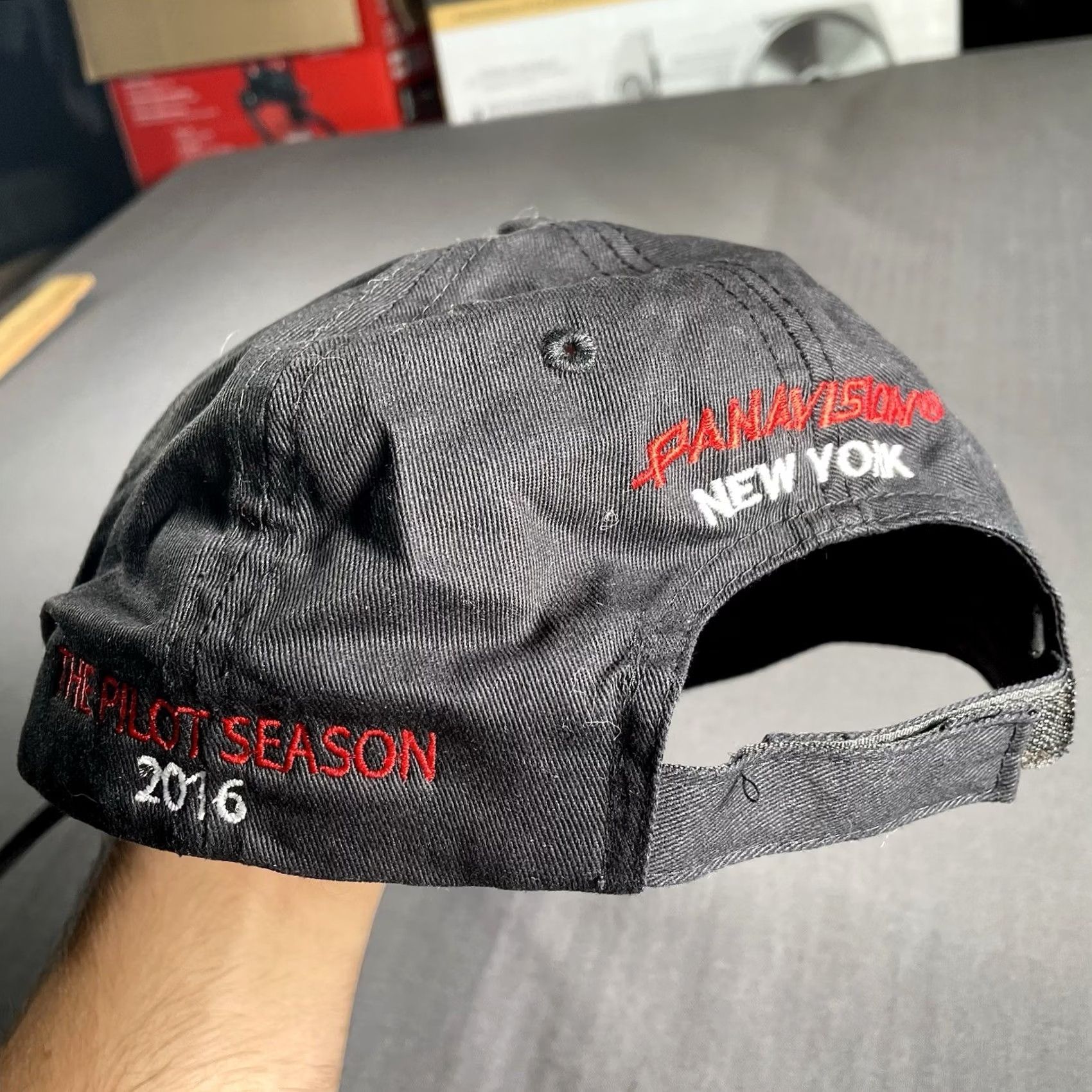 Vintage Amazon Panavision Hat New York Crew Hat Men One Size Black Baseball Cap Meg Wolitzer Interesting Hat Amazon Original Size ONE SIZE - 2 Thumbnail