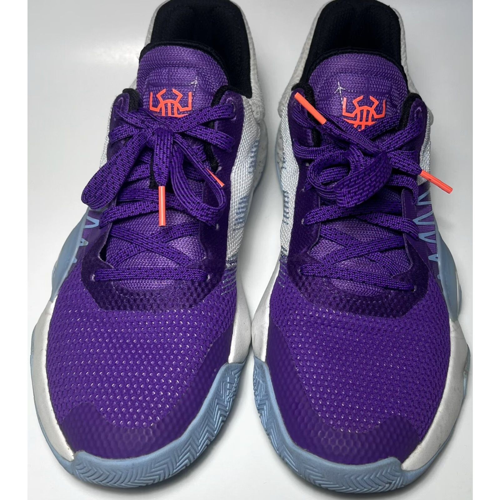 Adidas Adidas D.O.N. Issue #1 Mailman Donovan Spida Mitchell Mens 7 Sneaker Basketball Purple Multi-colored Logo EH2433 2019 NBA Karl Malone Ralphs? Size US 7 / EU 40 - 4 Thumbnail