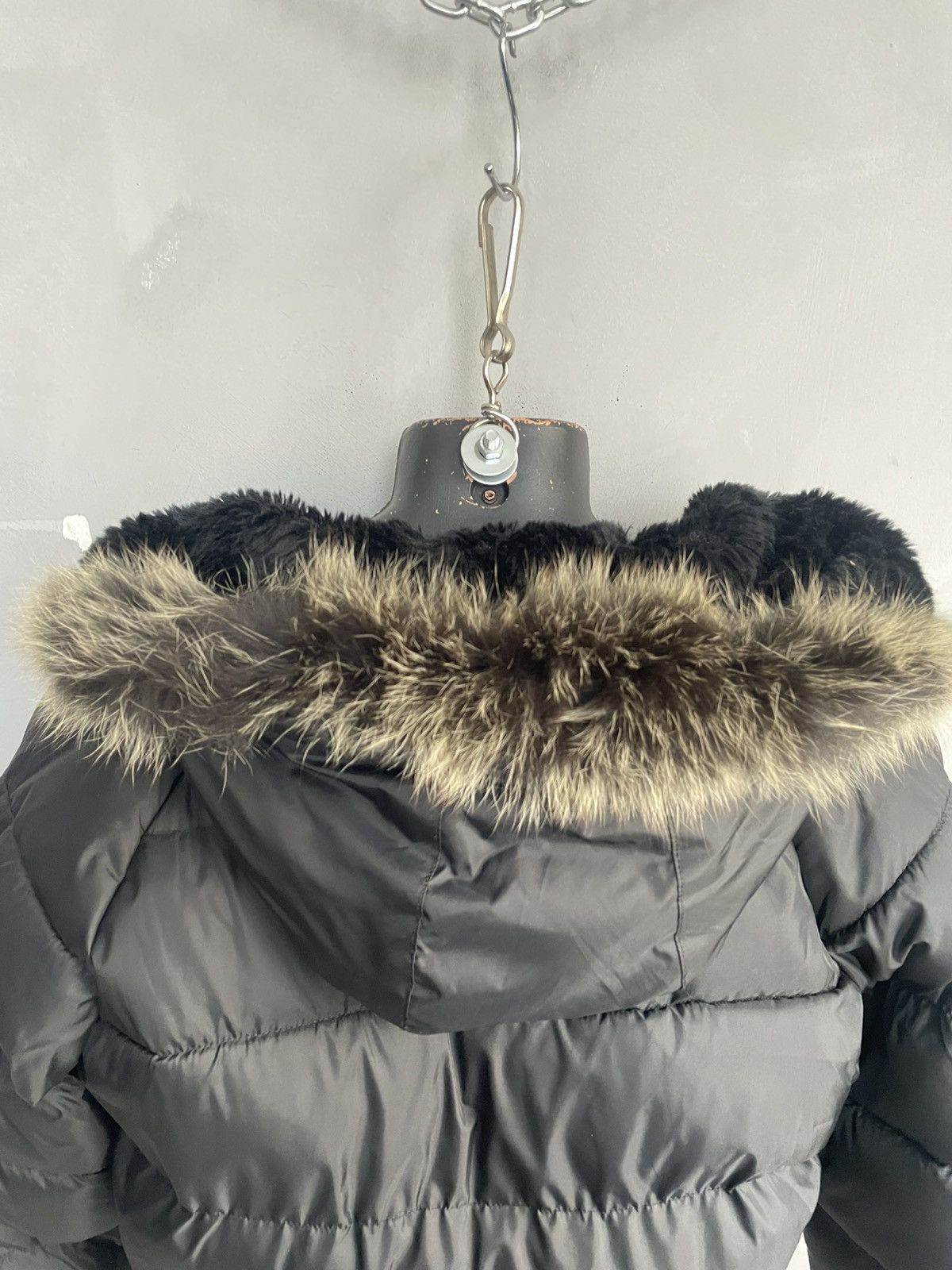 Hysteric Glamour Cropped puff jacket fur hood bomber hysteric glamour y2k Size US M / EU 48-50 / 2 - 8 Thumbnail