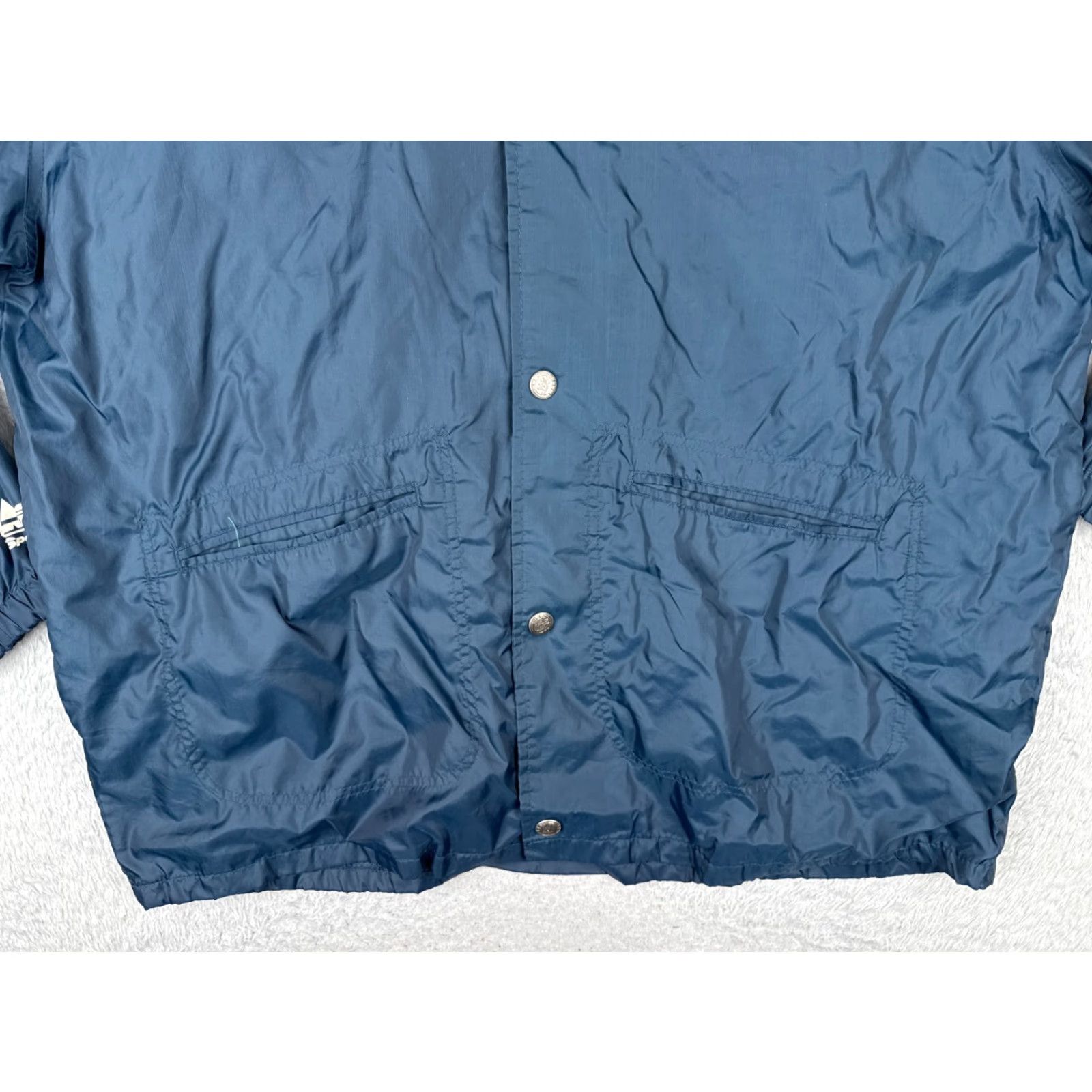 Vintage Glasgow Rangers Football Club Jacket Mens Large Blue Button Up Nylon Hooded Size US L / EU 52-54 / 3 - 5 Thumbnail