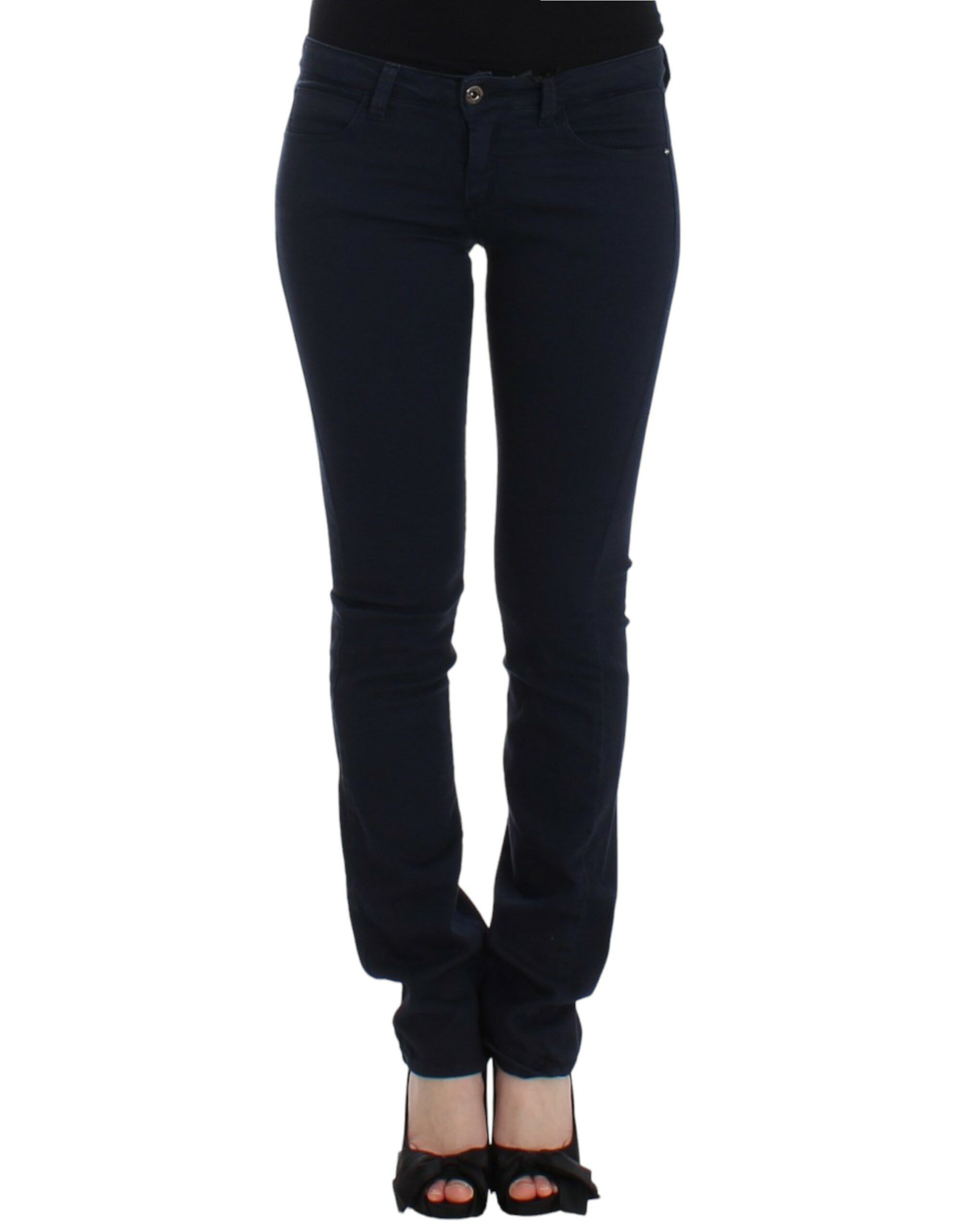 Costume National Chic Blue Straight Leg Denim Women's Delight Size 28" / US 6 / IT 42 - 1 Thumbnail