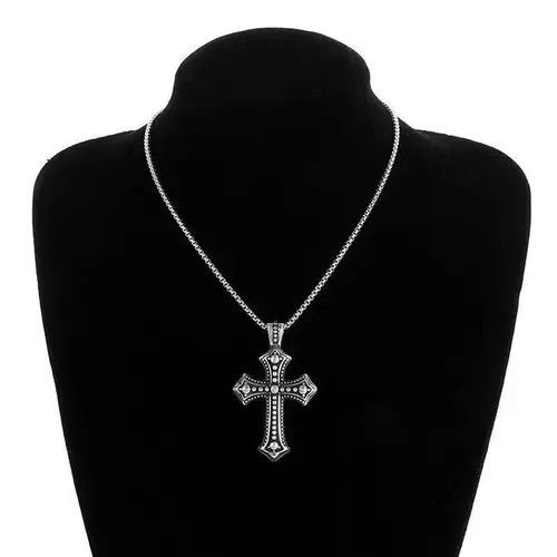 Jewelry Komuro x Honji Cross Gothic Punk Rock Style Chain Necklace Size ONE SIZE - 7 Thumbnail
