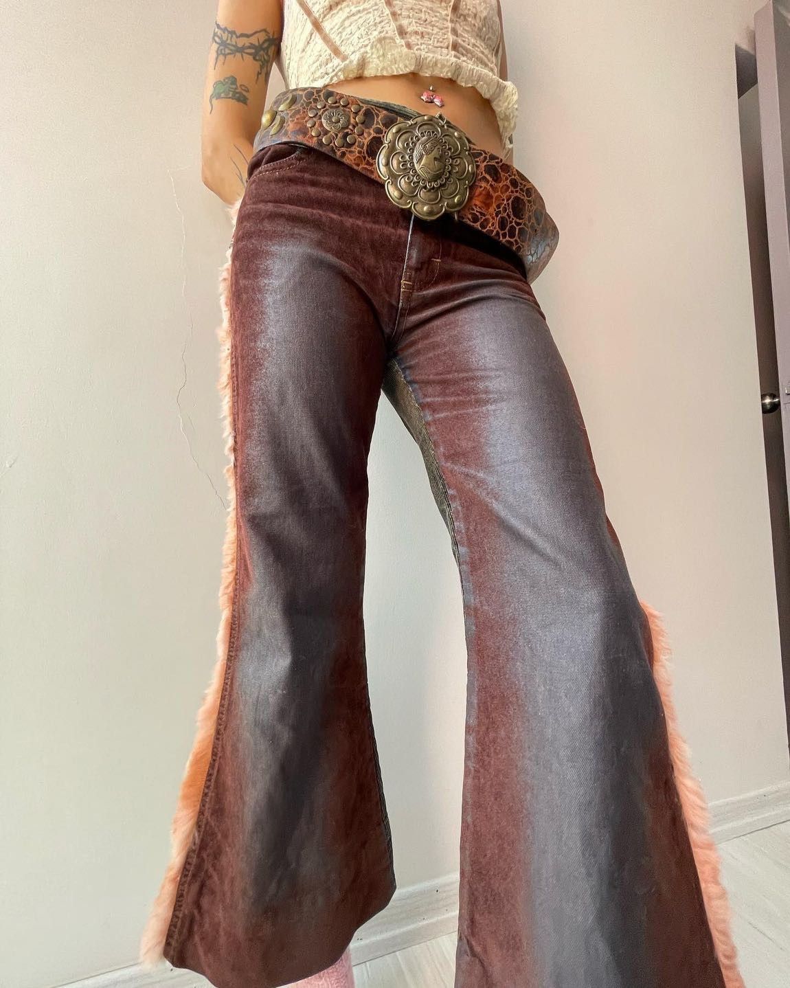 Vintage y2k trousers Size 22" - 3 Thumbnail