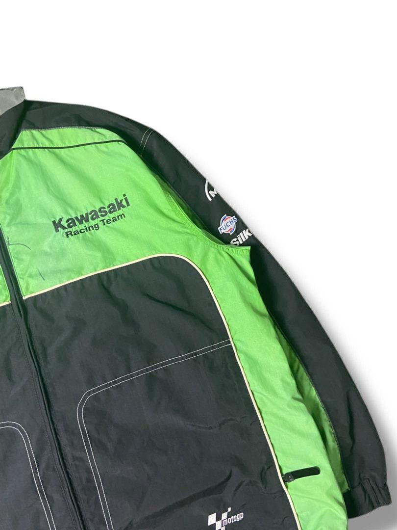 Japanese Brand Vintage MOTOGP x KAWASAKI Racing Jacket (135) Size US L / EU 52-54 / 3 - 10 Thumbnail