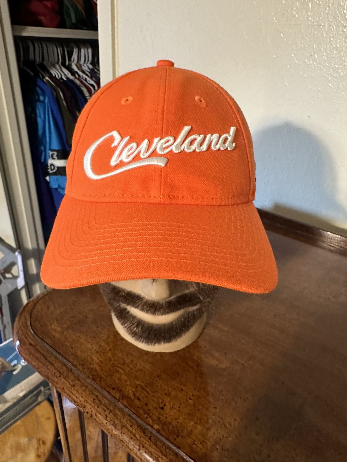 NBA × New Era × Vintage Vintage NBA New Cleveland Cavaliers “bright orange” hat 00s Size ONE SIZE - 2 Thumbnail