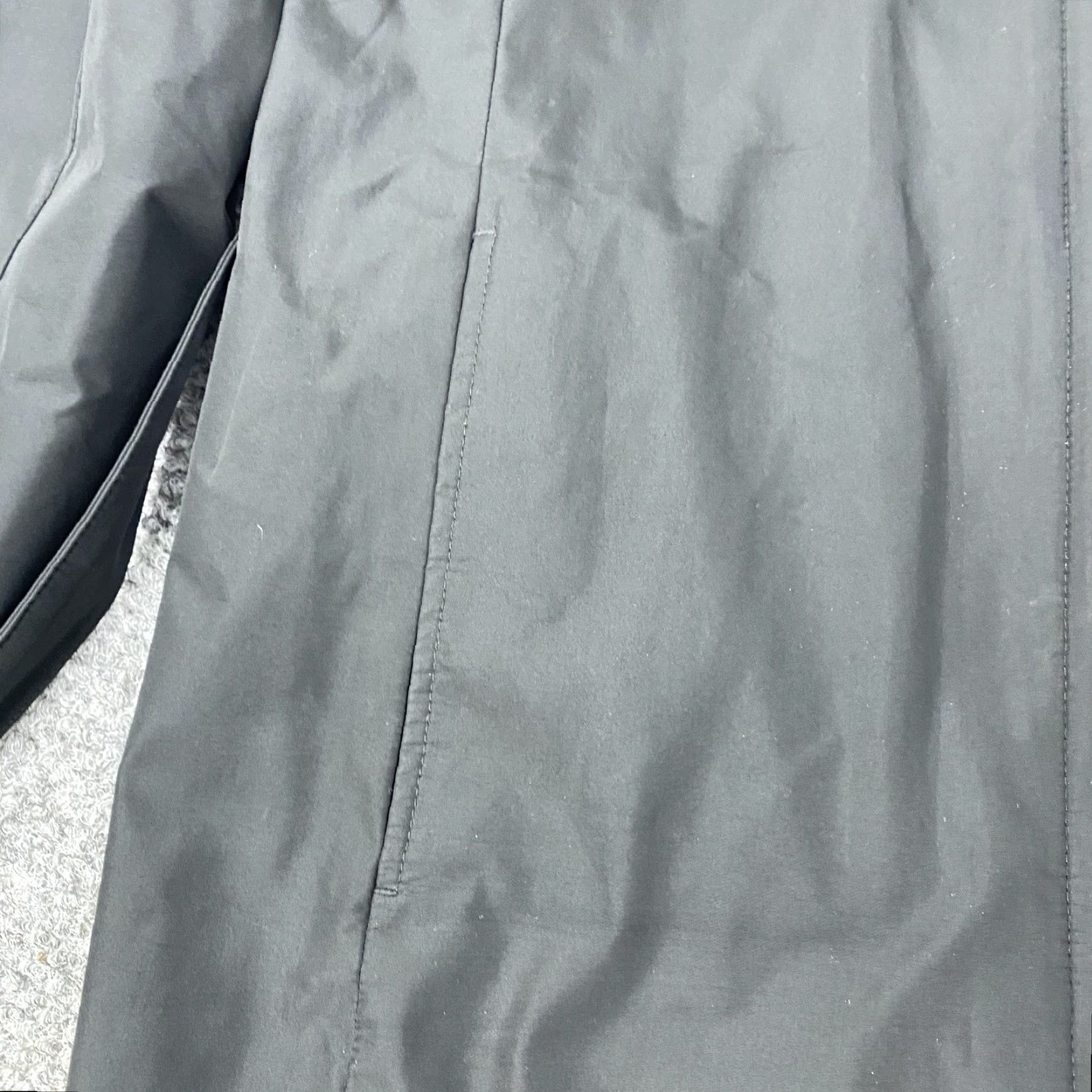 Eddie Bauer VINTAGE Eddie Bauer Coat Womens XS Black Belted Long Trench Nylon Lined Lightweight Size XS / US 0-2 / IT 36-38 - 5 Thumbnail