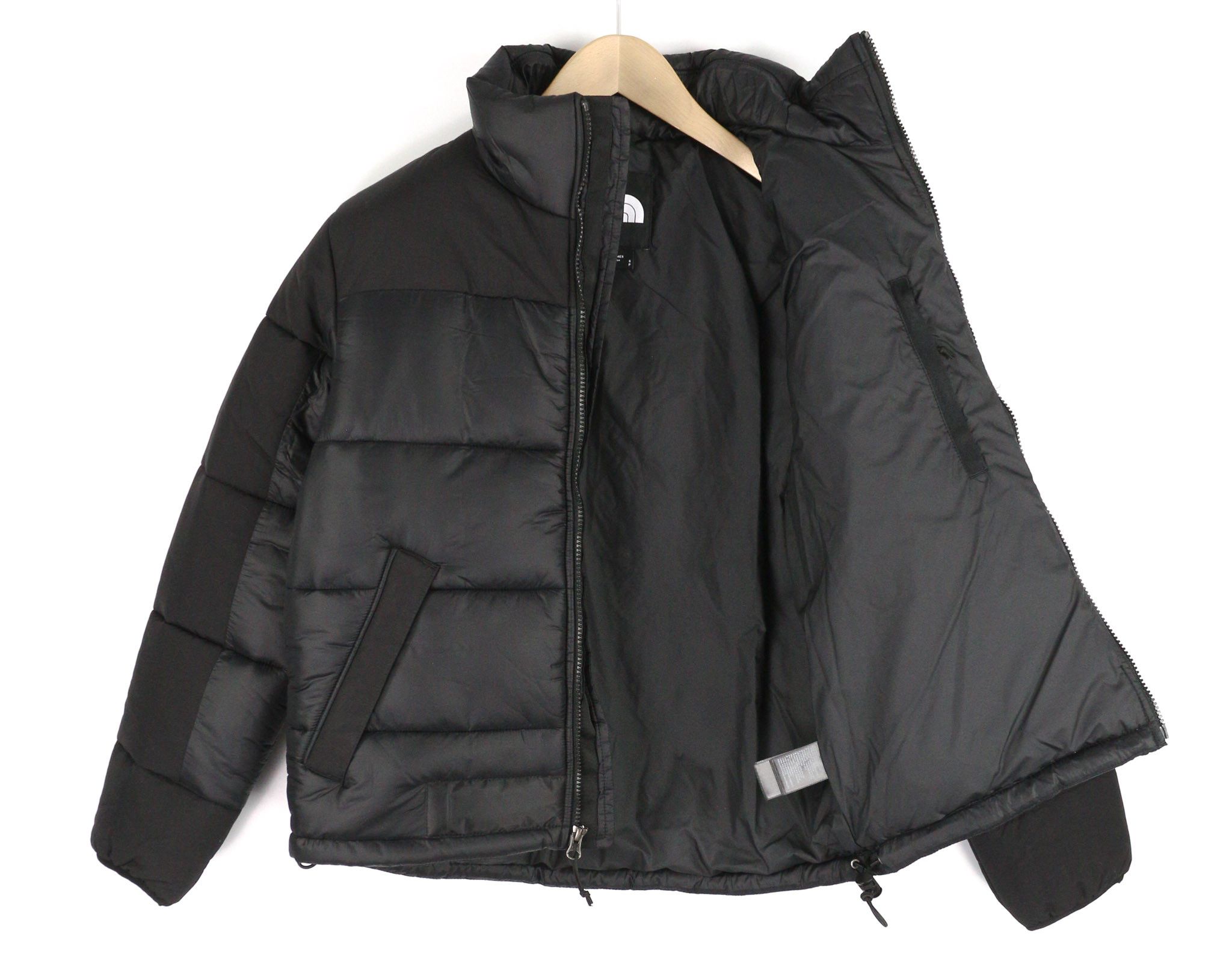The North Face HIMALAYAN INSULATED S Black Quilted Zipper Puffer 82310 Size S / US 4 / IT 40 - 4 Thumbnail