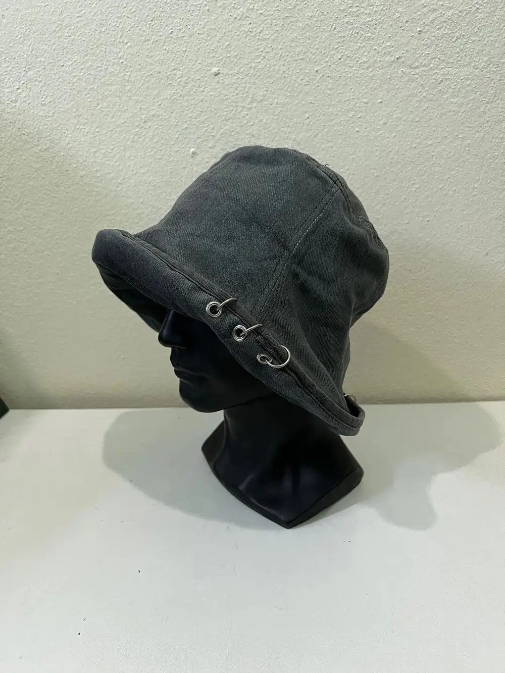 United Colors Of Benetton United Colors Of Benetton Denim Bucket Hats Size ONE SIZE - 3 Thumbnail