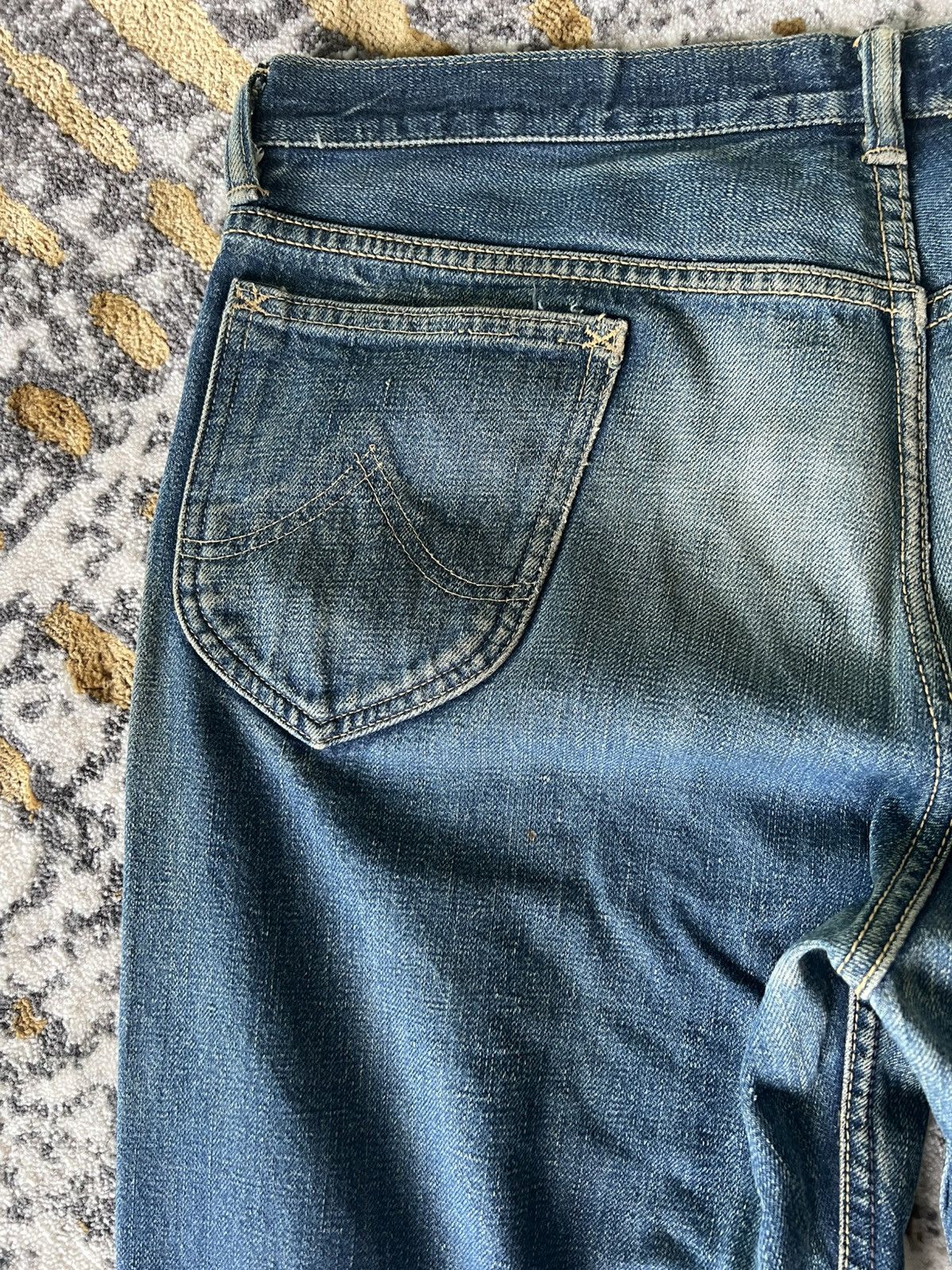 Lee × Vintage Lee 2101 reproduction model World War II model denim Size 35" - 15 Thumbnail