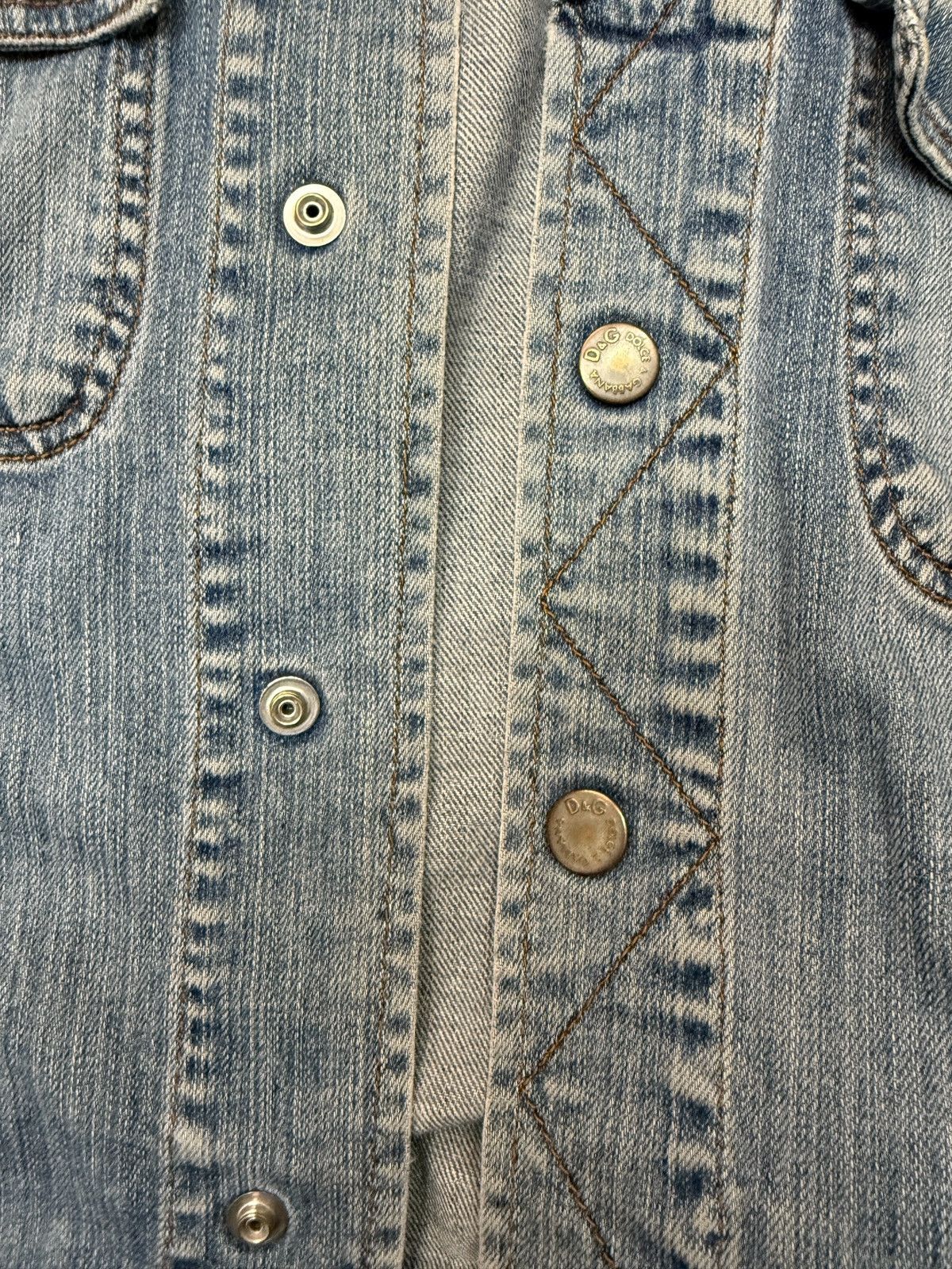 Dolce & Gabbana Dolce & Gabbana Denim Jacket Size US L / EU 52-54 / 3 - 4 Thumbnail