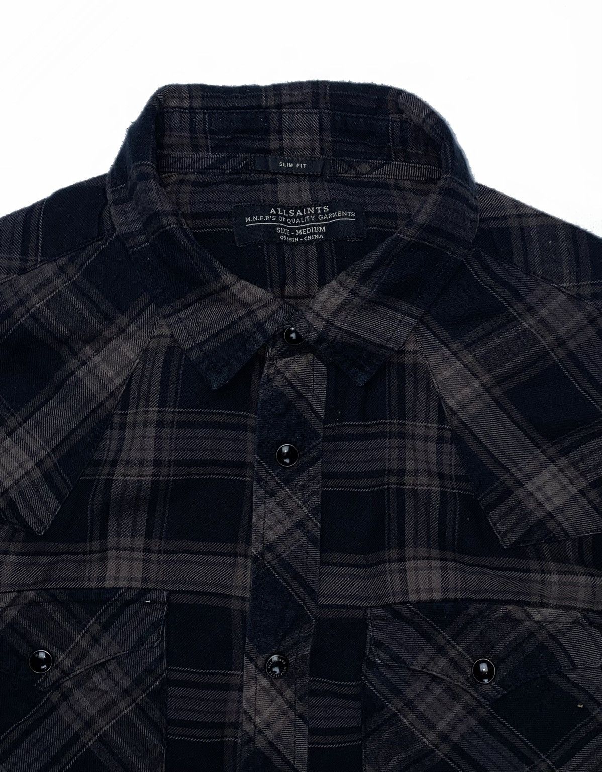 Allsaints Vintage Allsaints shirt overshirt man Medium Size US M / EU 48-50 / 2 - 2 Thumbnail