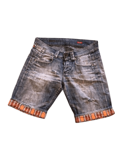 Miss Sixty Vintage Miss Sixty Streetwear Denim Shorts Size 28 Size 28" / US 6 / IT 42 - 1 Thumbnail