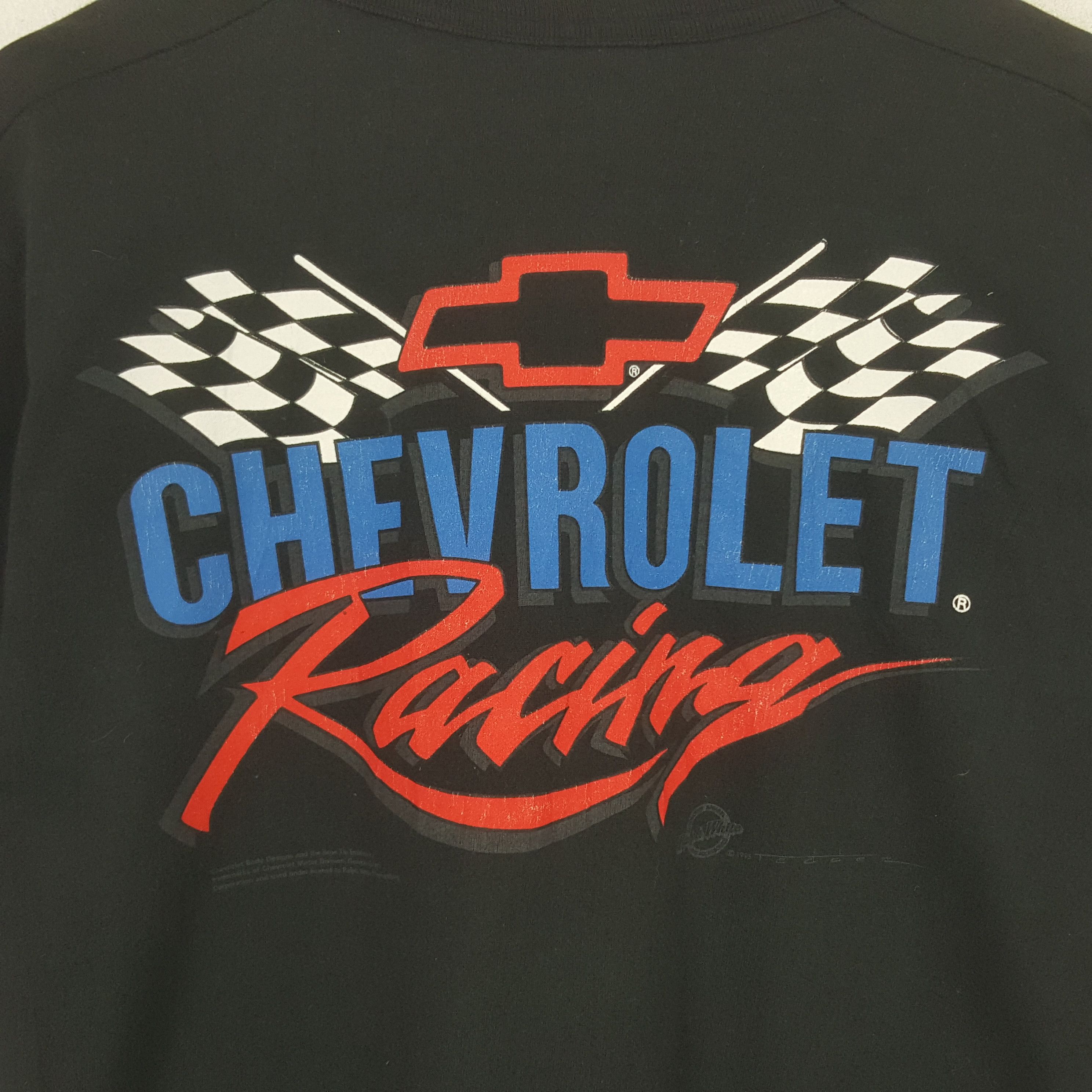 Chevrolet × Vintage Vintage Chevrolet Racing Motorsports Supercar Tshirt C285N26 Size US M / EU 48-50 / 2 - 2 Thumbnail