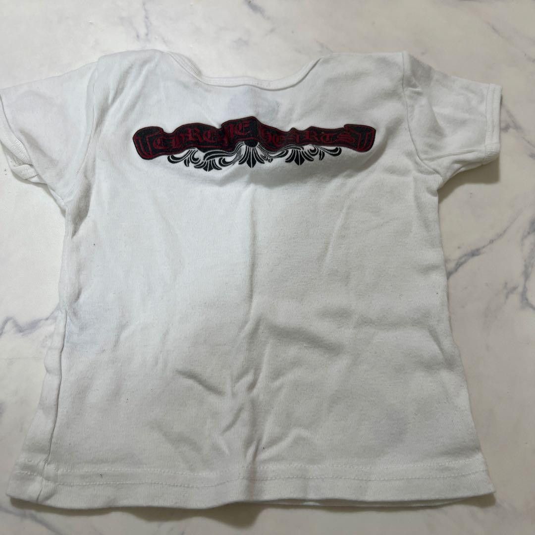 Chrome Hearts CHROME HEARTS Baby/ Kids Short Sleeve T-Shirt White 12Months Size US XXS / EU 40 - 2 Thumbnail