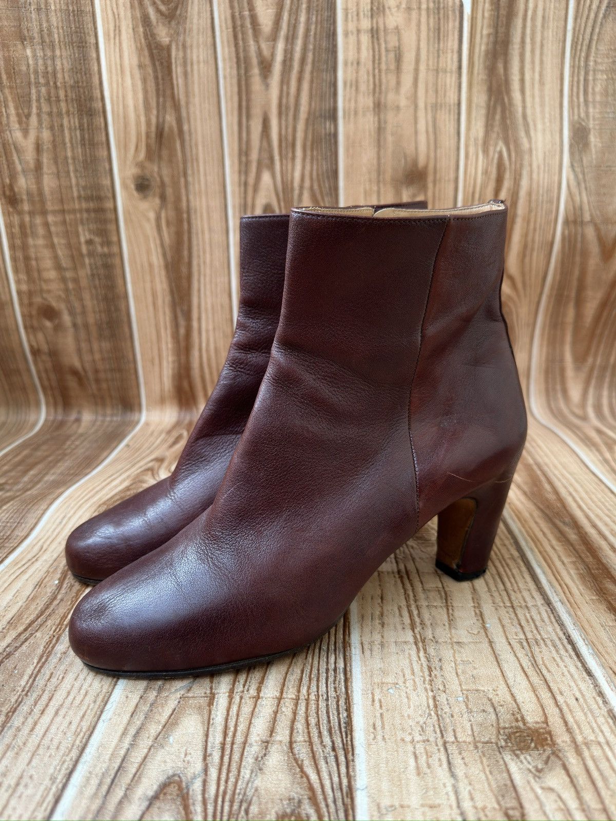 Maison Margiela Maison Martin Margiela Curved Heeled Boots Line 22 Size US 9 / IT 39 - 3 Thumbnail