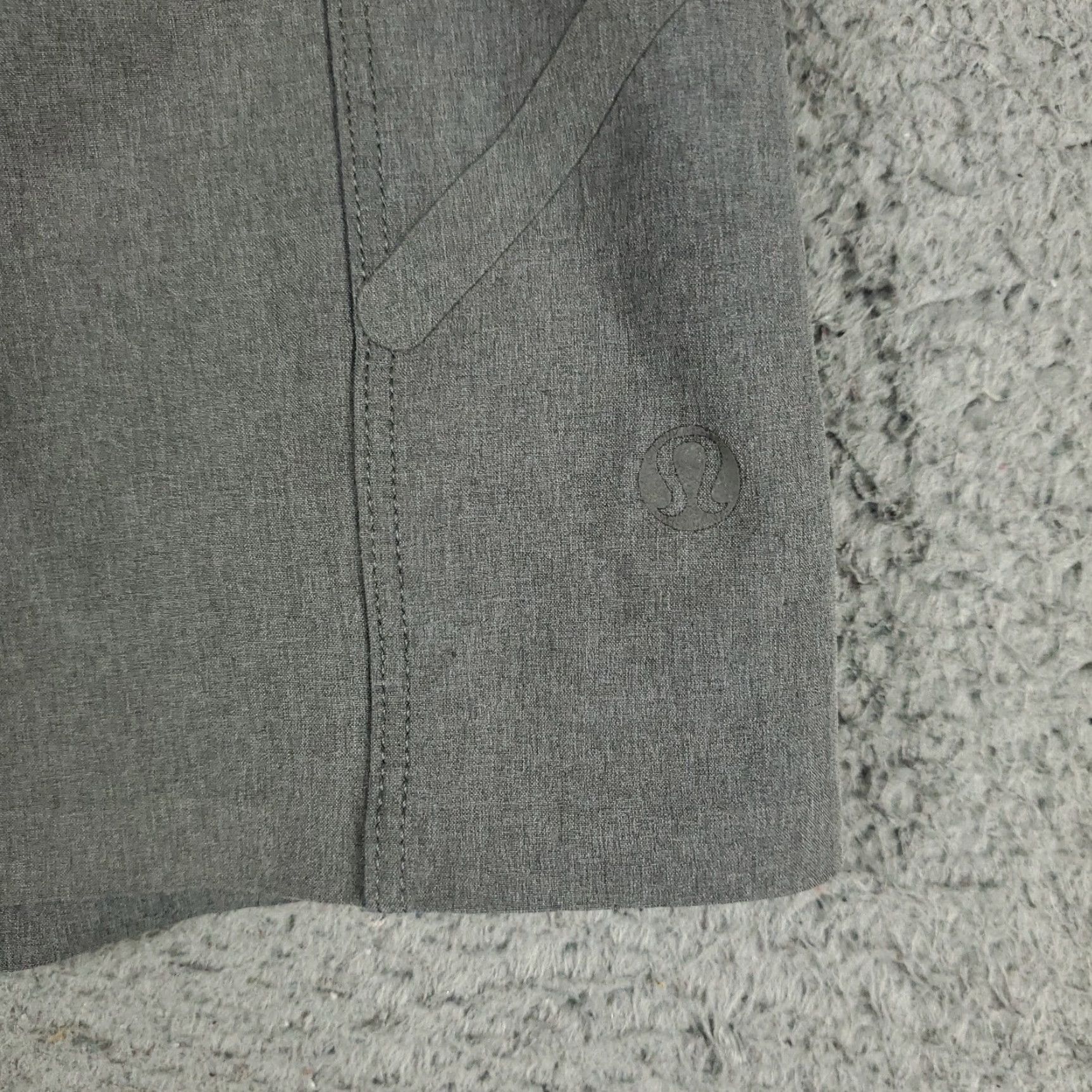 Lululemon Lululemon Shorts Mens Size Medium Gray Lace Tie Stretch Active Size US 31 - 5 Thumbnail