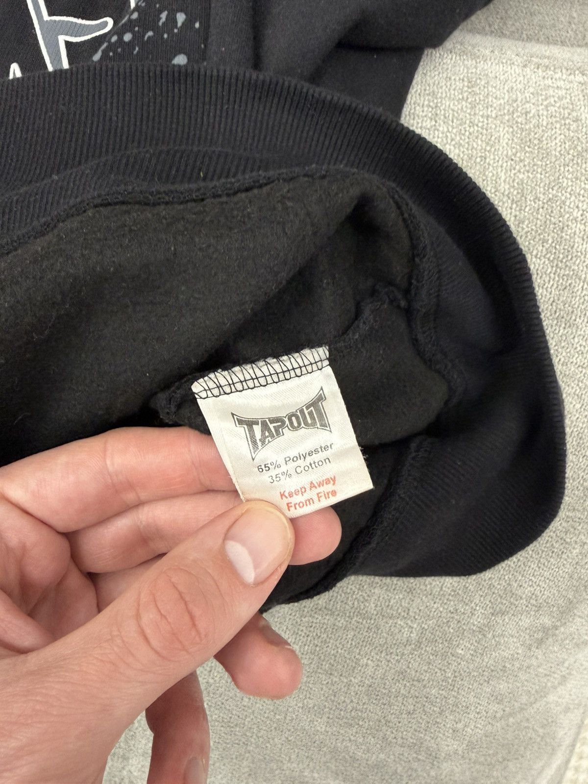 Tapout Tapout Crazy Y2K Vintage Zip Hoodie Vest Size US M / EU 48-50 / 2 - 6 Thumbnail
