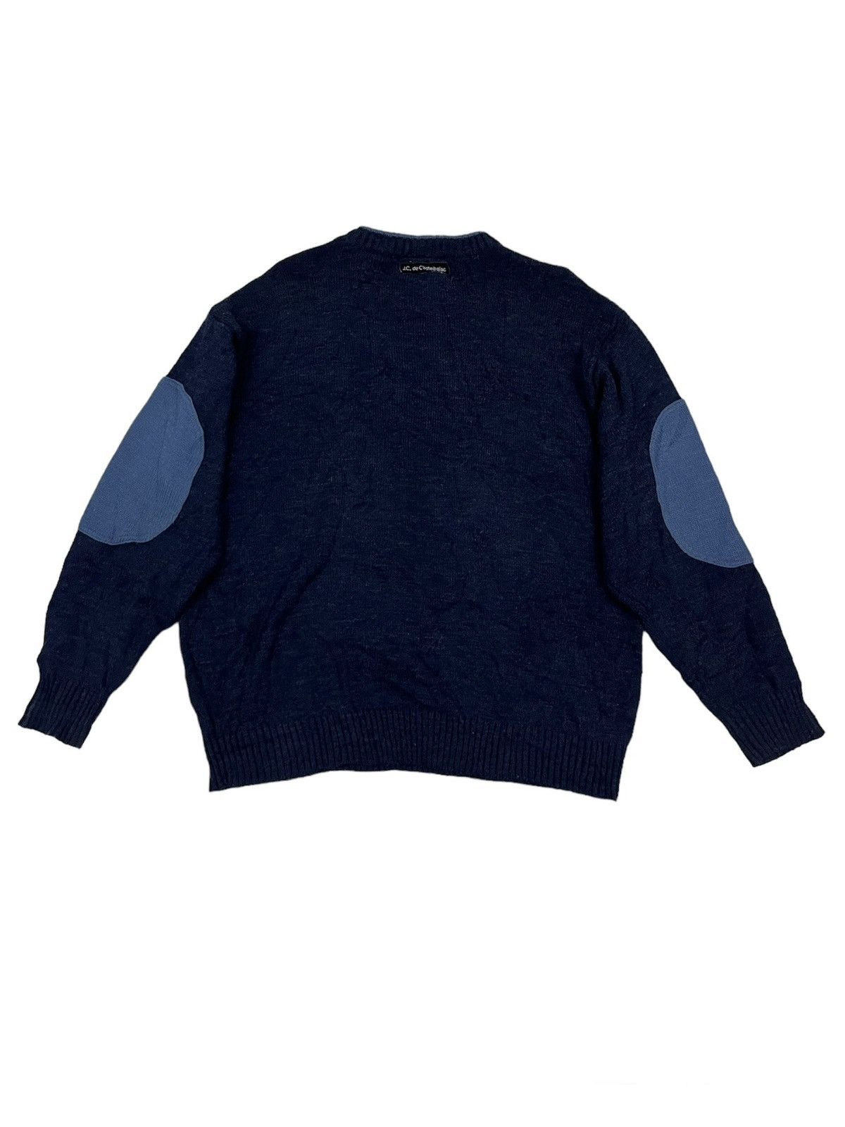 Jean Charles De Castelbajac × Vintage Vintage Castelbajac Logo Knit Sweater Size US L / EU 52-54 / 3 - 3 Thumbnail