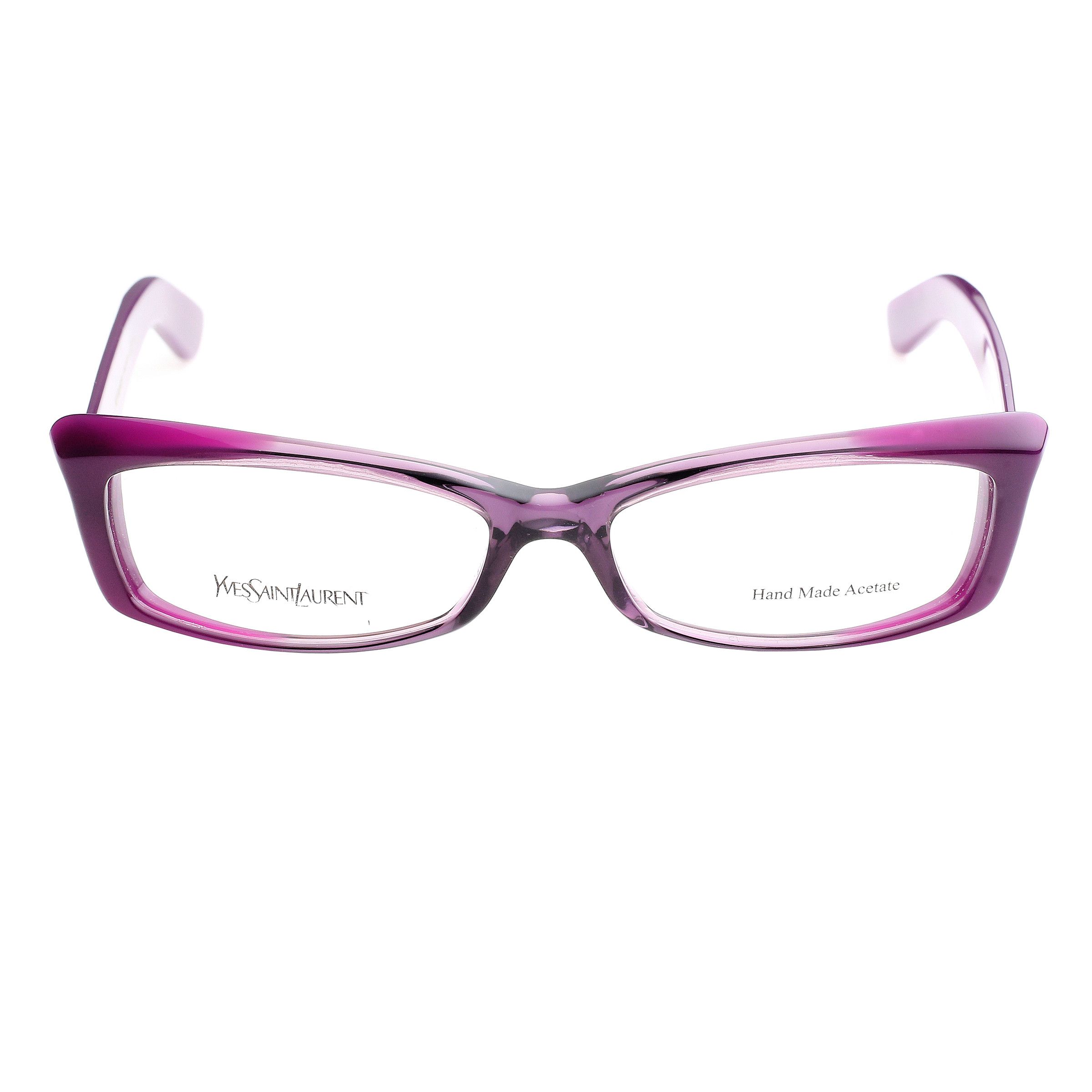 Yves Saint Laurent Yves Saint Laurent '00 Cat-Eye Purple Glasses Size ONE SIZE - 3 Thumbnail