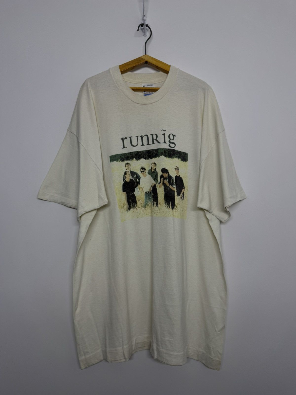 Vintage 1997 Vintage Runrig tour t-shirt Size US XXL / EU 58 / 5 - 6 Thumbnail