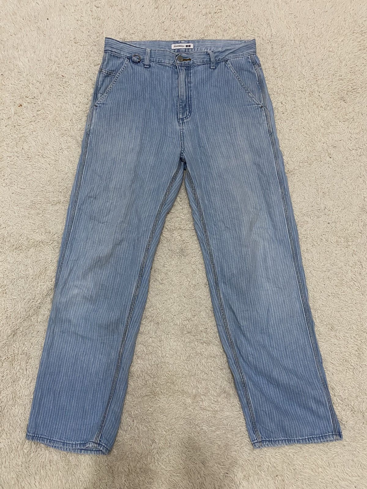 JW Anderson × Uniqlo J.W.ANDERSON X UNIQLO jeans very rare Size US 33 - 1 Thumbnail