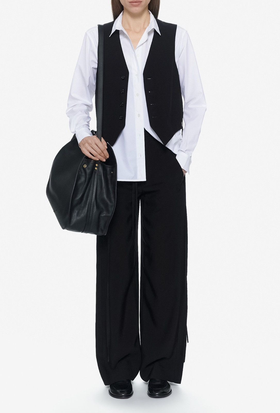 Ann Demeulemeester Last Ann Demeulemeester Gabardine Bonne Slouchy Pants Size 25" / US 0 / IT 36 - 4 Thumbnail