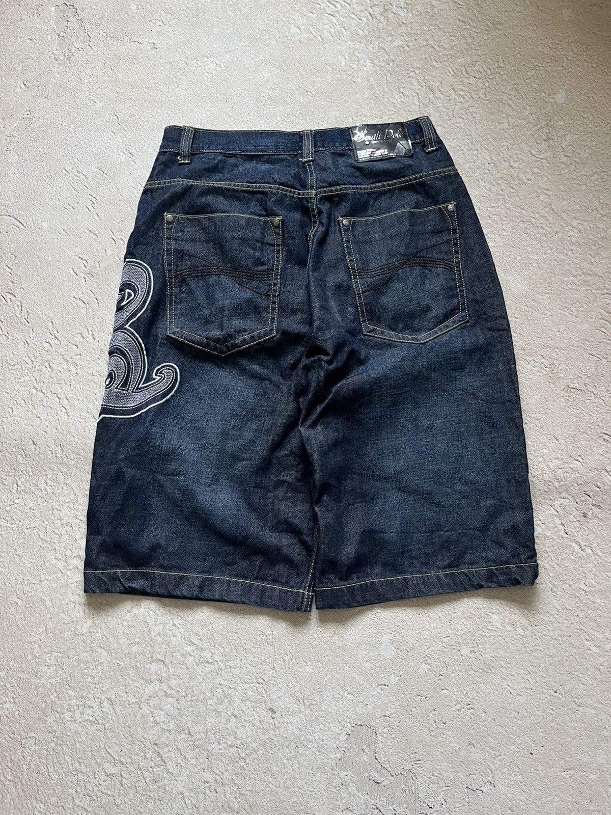 Southpole VTG y2k baggy jeans shorts jorts 90 southpole carpenter Y2K Size US 34 / EU 50 - 2 Thumbnail