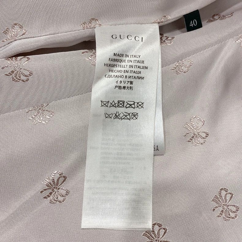 Gucci Gucci Pink with pearl buckle jacket 2504-Nextarrow Size S / US 4 / IT 40 - 9 Thumbnail