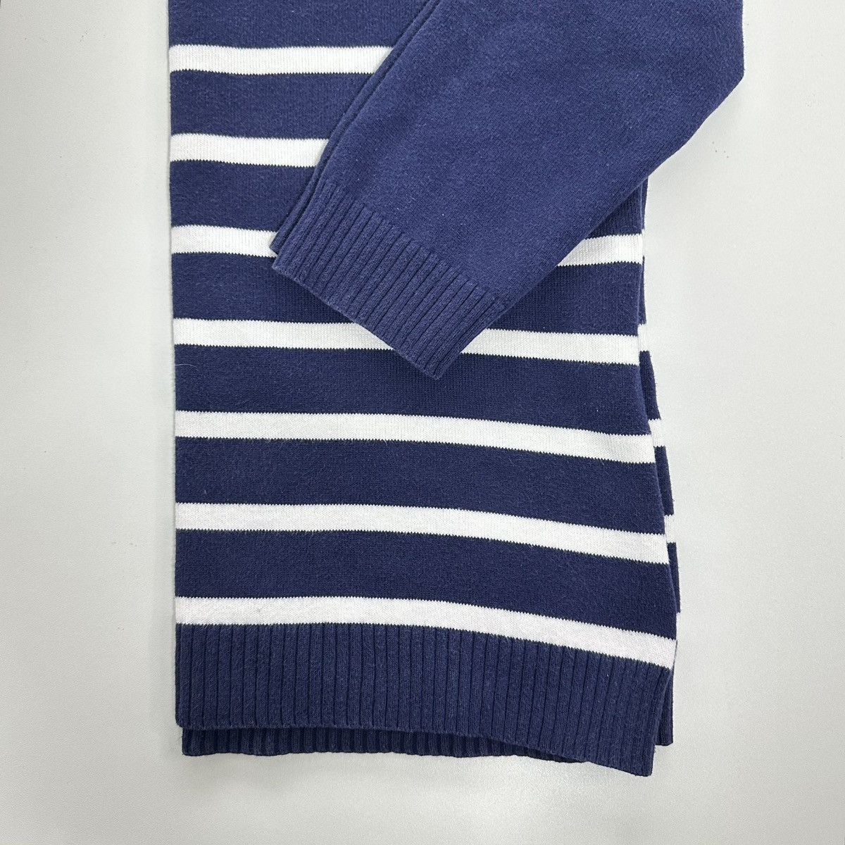 Lauren Ralph Lauren Ralph Lauren Breton Stripes Crewneck Navy Medium Sweater Size M / US 6-8 / IT 42-44 - 7 Thumbnail