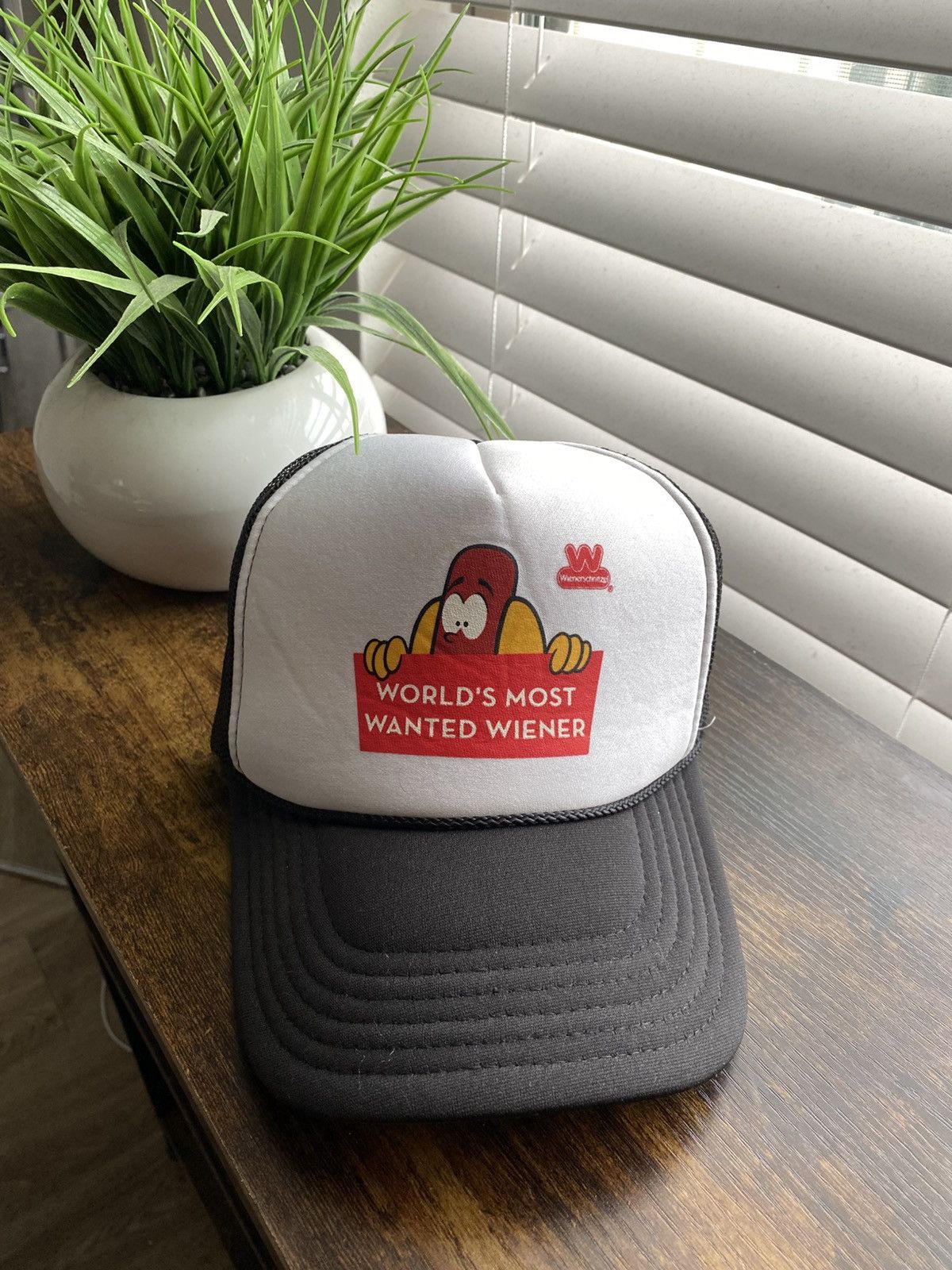 Other Funny Y2K Most Wanted Wiener Trucker Hat Size ONE SIZE - 1 Thumbnail