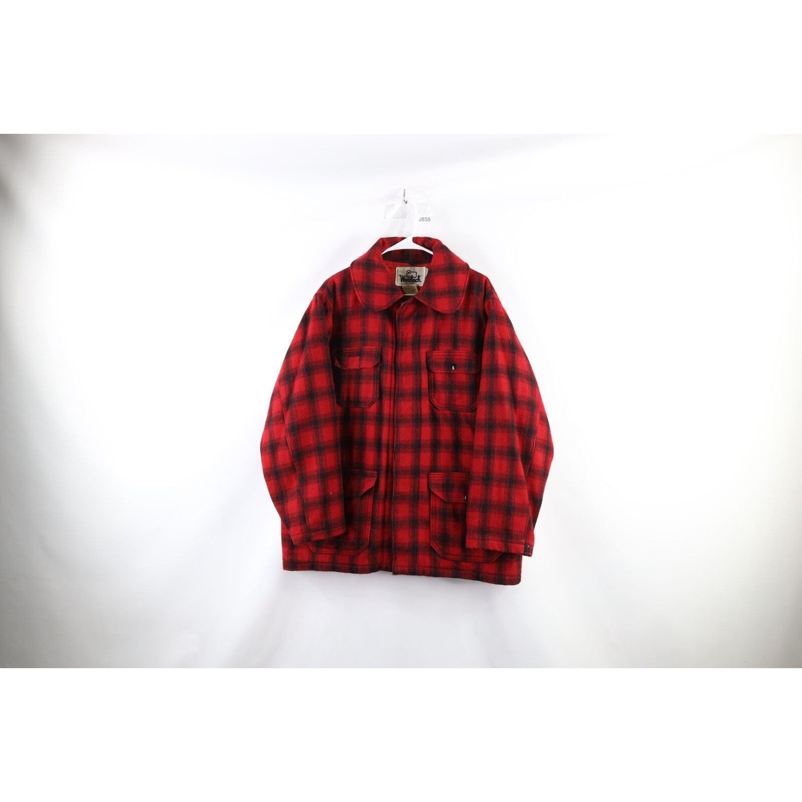 Vintage 70s Woolrich Wool Mackinaw Cruiser Jacket