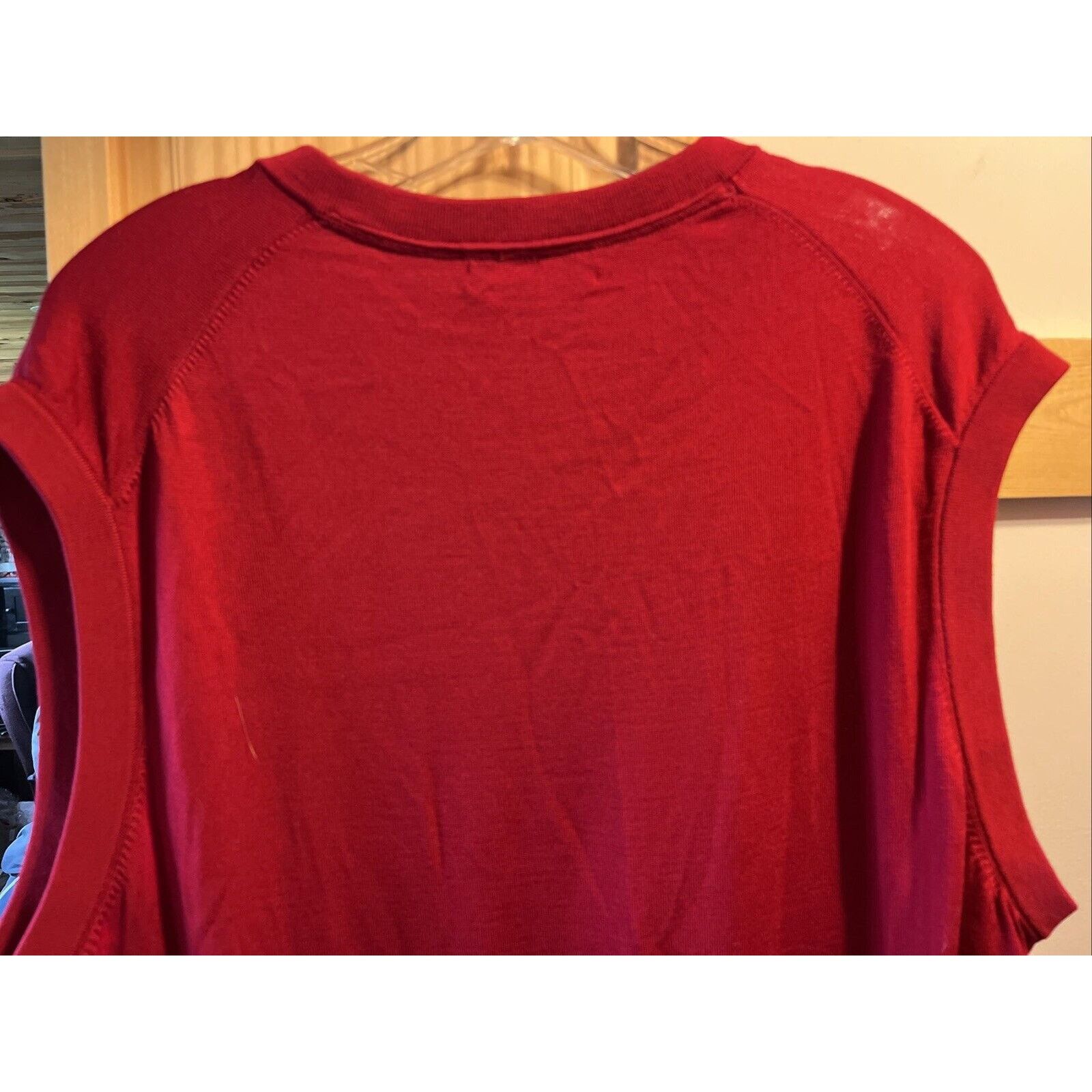 Cremieux Cremieux Signature Men’s XL Wool Uni Golf Sweater Vest Red Size US XL / EU 56 / 4 - 6 Thumbnail