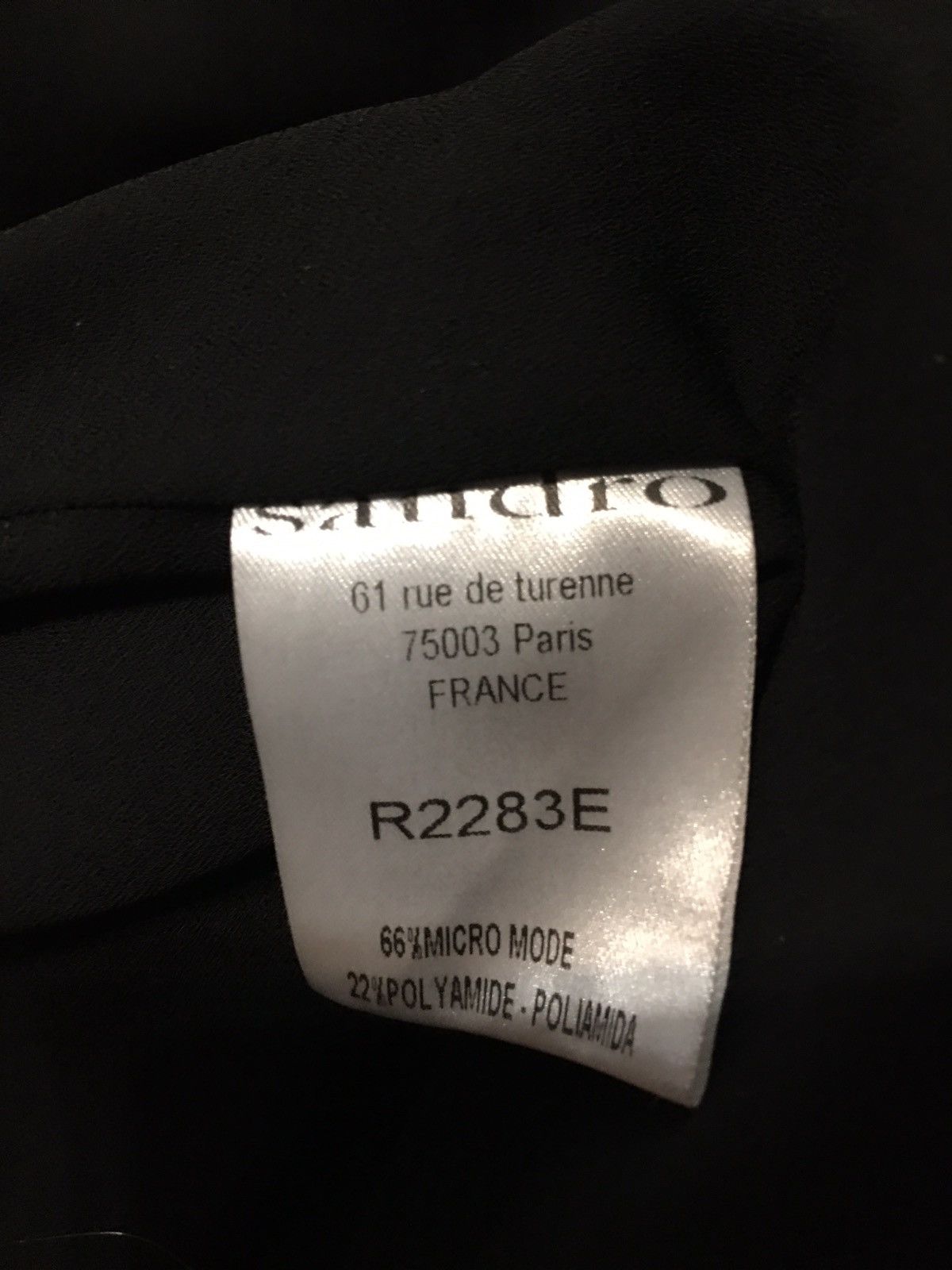 Sandro Sandro Paris Black Designer Jewellery Dress Size 2 Size M / US 6-8 / IT 42-44 - 10 Thumbnail