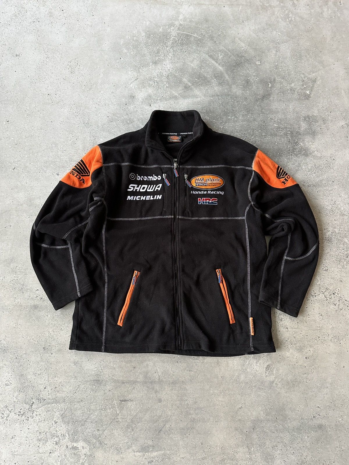Honda × Racing × Vintage VINTAGE 90's HONDA RACING HRC RALLY JACKET ...