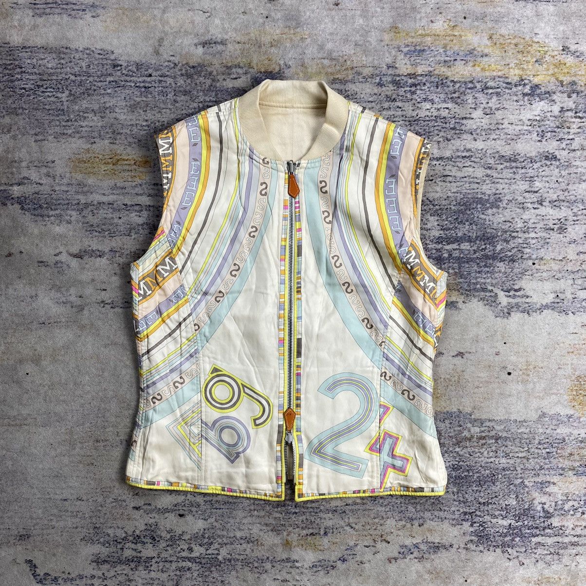 Hermes vintage 90s Hermes reversible vest Size M / US 6-8 / IT 42-44 - 1 Thumbnail