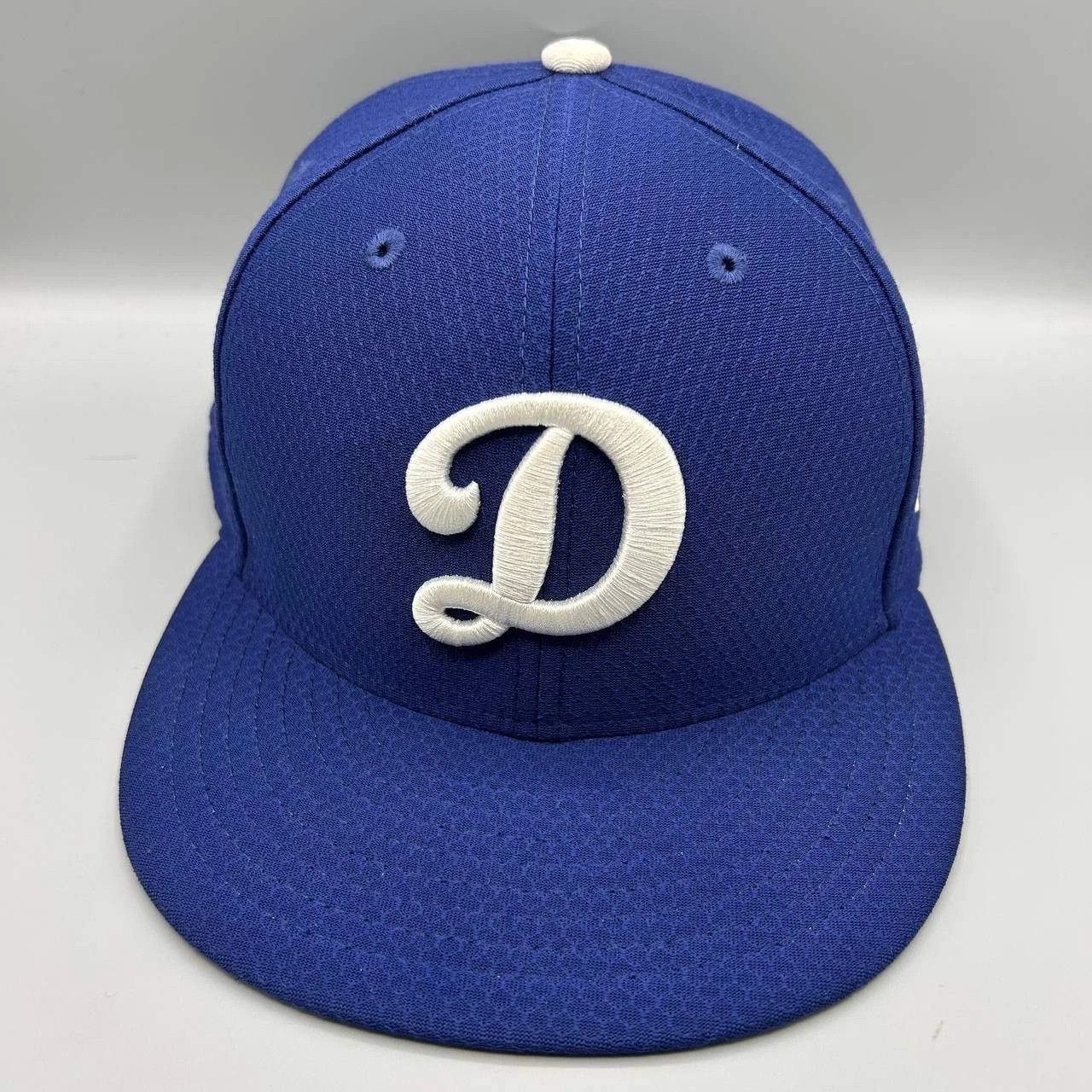 New Era Los Angeles LA Dodgers Hat Men 8 Blue Gray Fitted Cap Size ONE SIZE - 1 Thumbnail