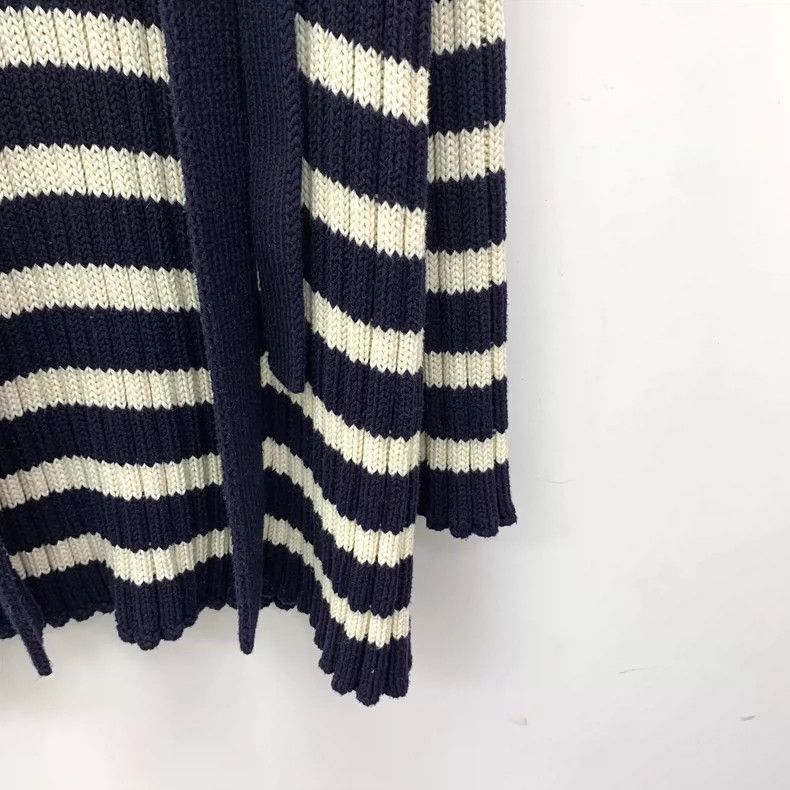 Dior Christian Dior Striped Knit Cardigan Sweater-2505 Size S / US 4 / IT 40 - 4 Thumbnail