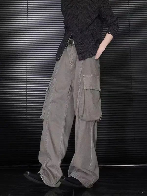 Japanese Brand VIBE High street retro patchwork baggy overalls Size US 34 / EU 50 - 4 Thumbnail