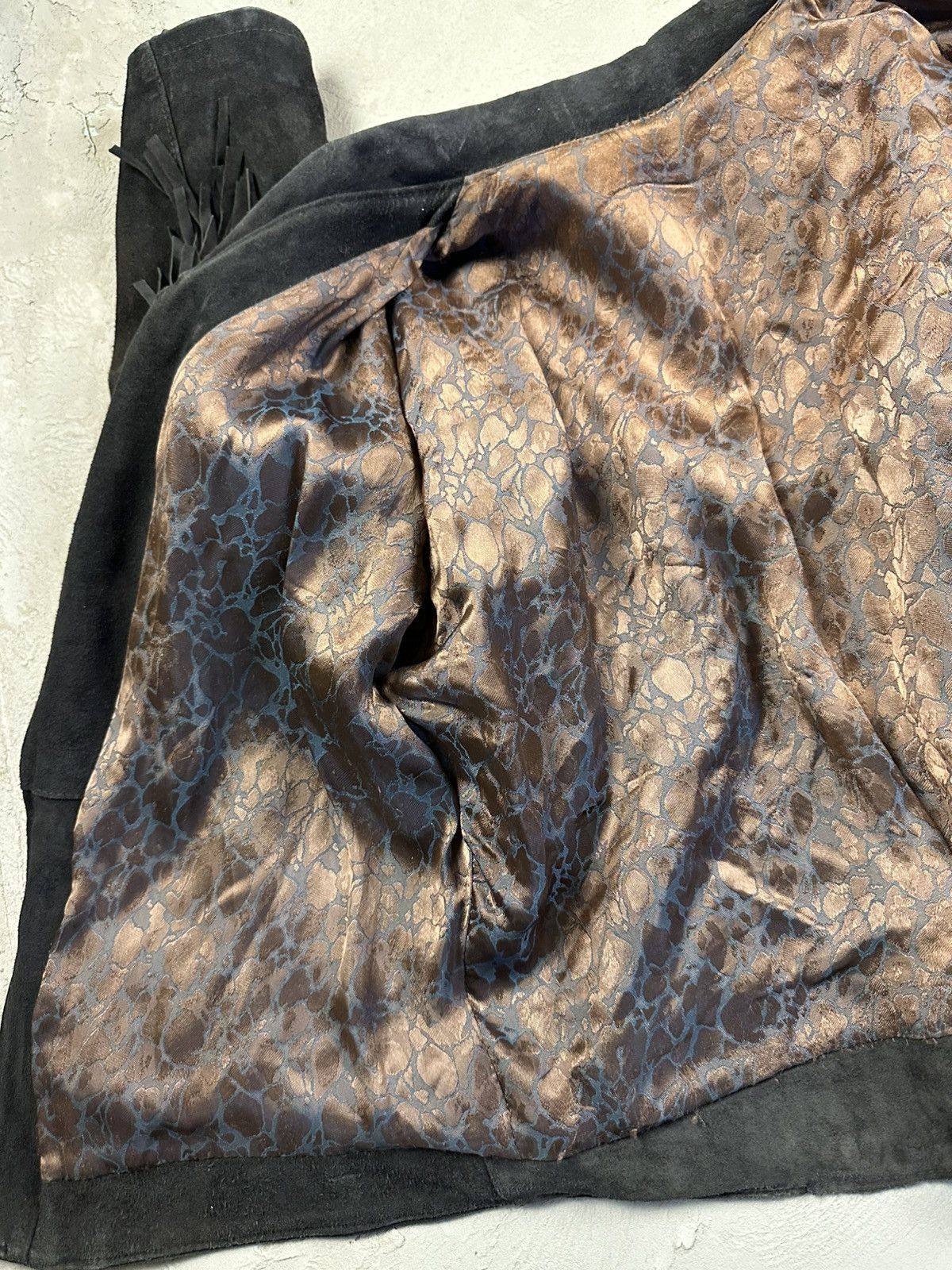 Genuine Leather Vintage Suede Avant Garde Cowboy Boxy Leather Jacket Size US M / EU 48-50 / 2 - 14 Thumbnail