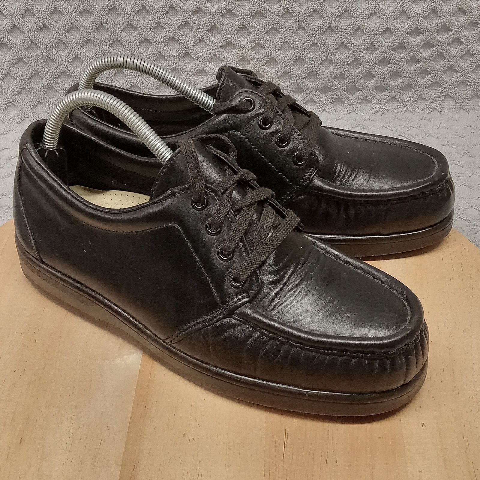 & Other Stories Iron Age Boots & Shoes 7 Women's Black Leather Work USA Size US 7 / IT 37 - 1 Thumbnail