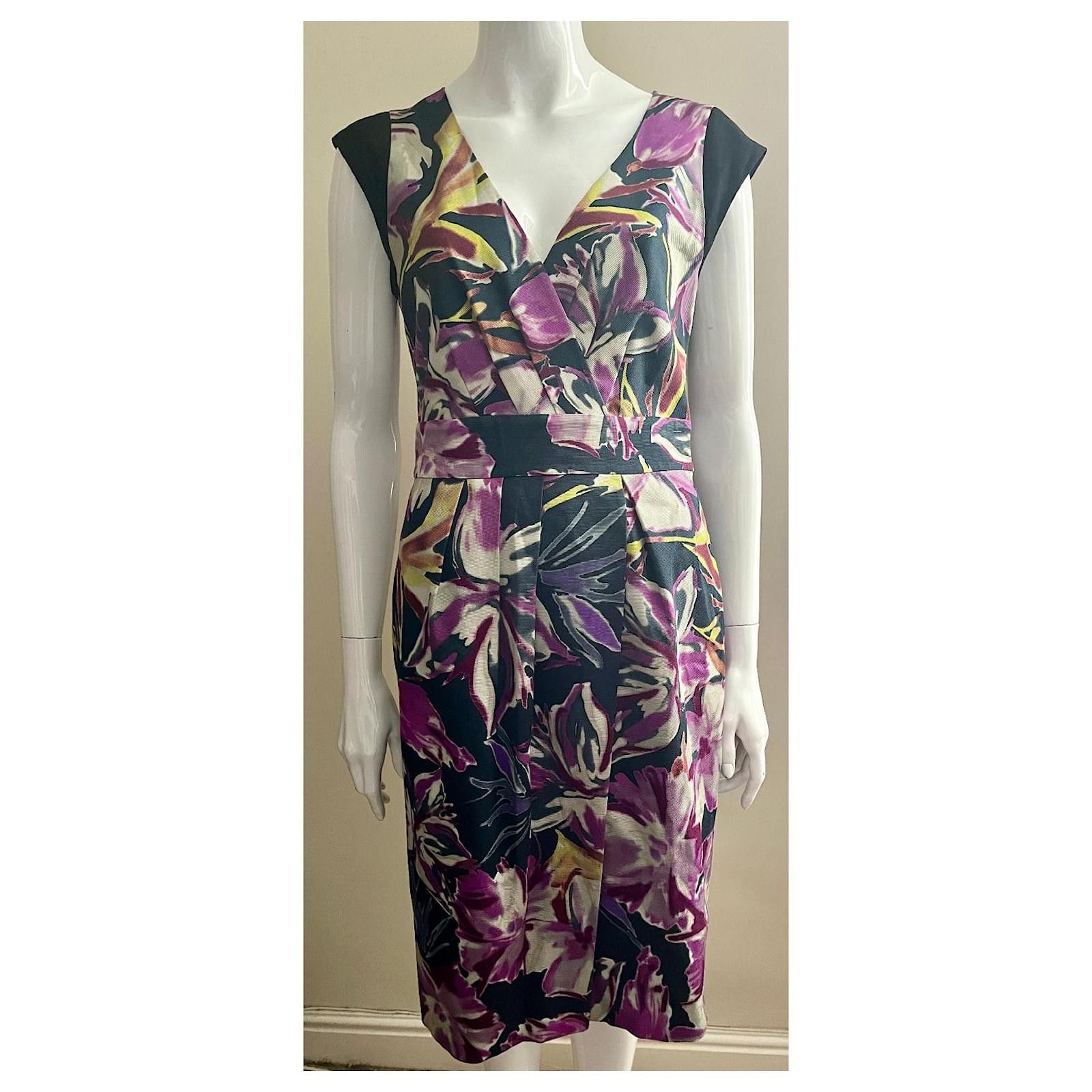 Etro Abstract floral patterned dress Size M / US 6-8 / IT 42-44 - 2 Thumbnail