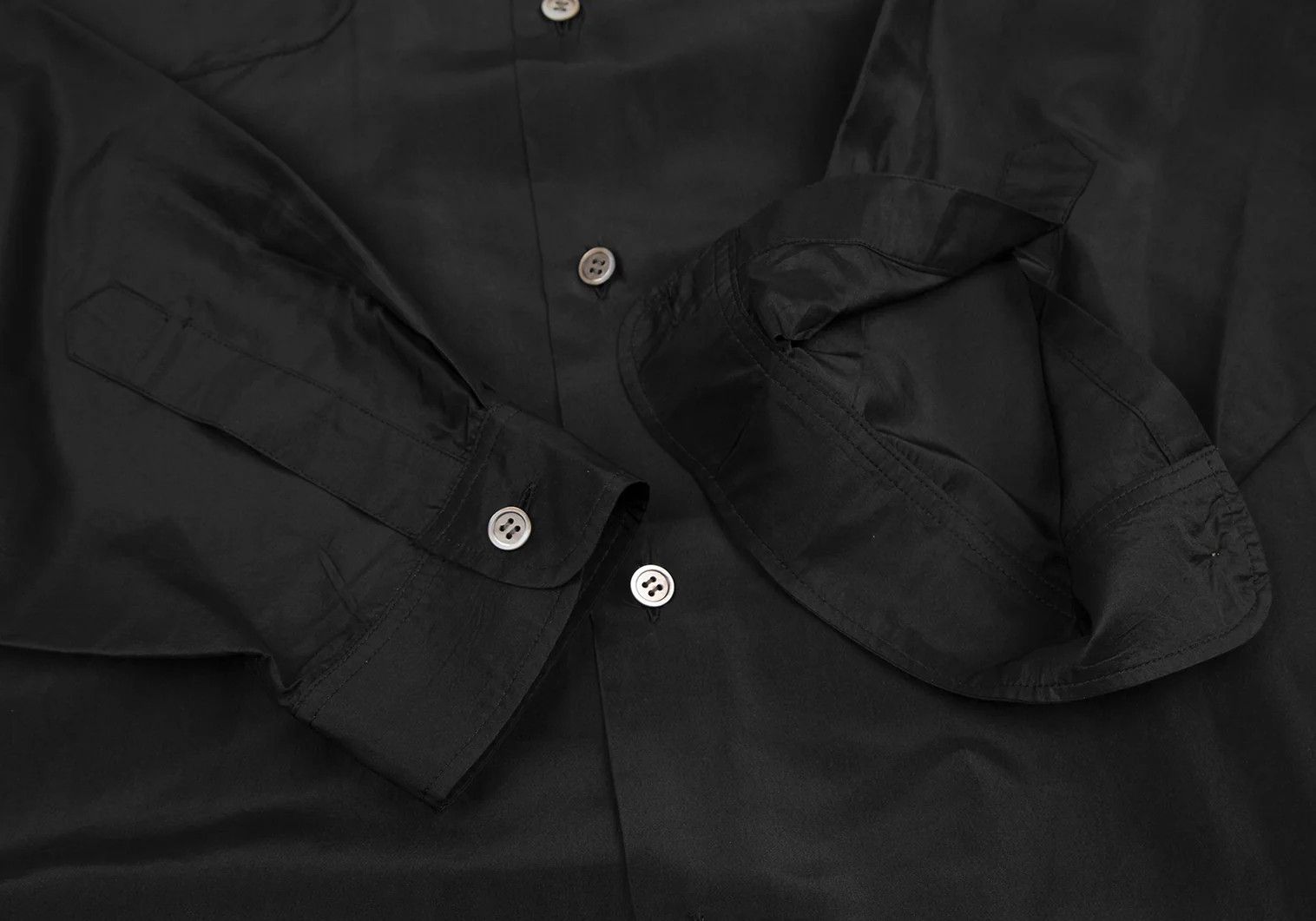Yohji Yamamoto Yohji Yamamoto Big Silhouette Open Collar Shirt Size US M / EU 48-50 / 2 - 9 Thumbnail