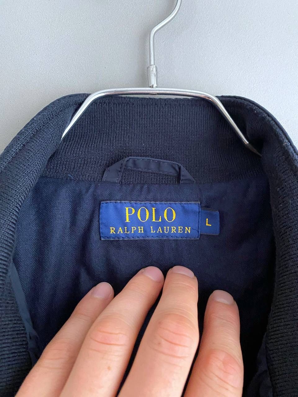 Polo Ralph Lauren Polo Ralph Lauren Dark Blue Nylon Winbreaker Jacket, Size L Size US L / EU 52-54 / 3 - 10 Thumbnail