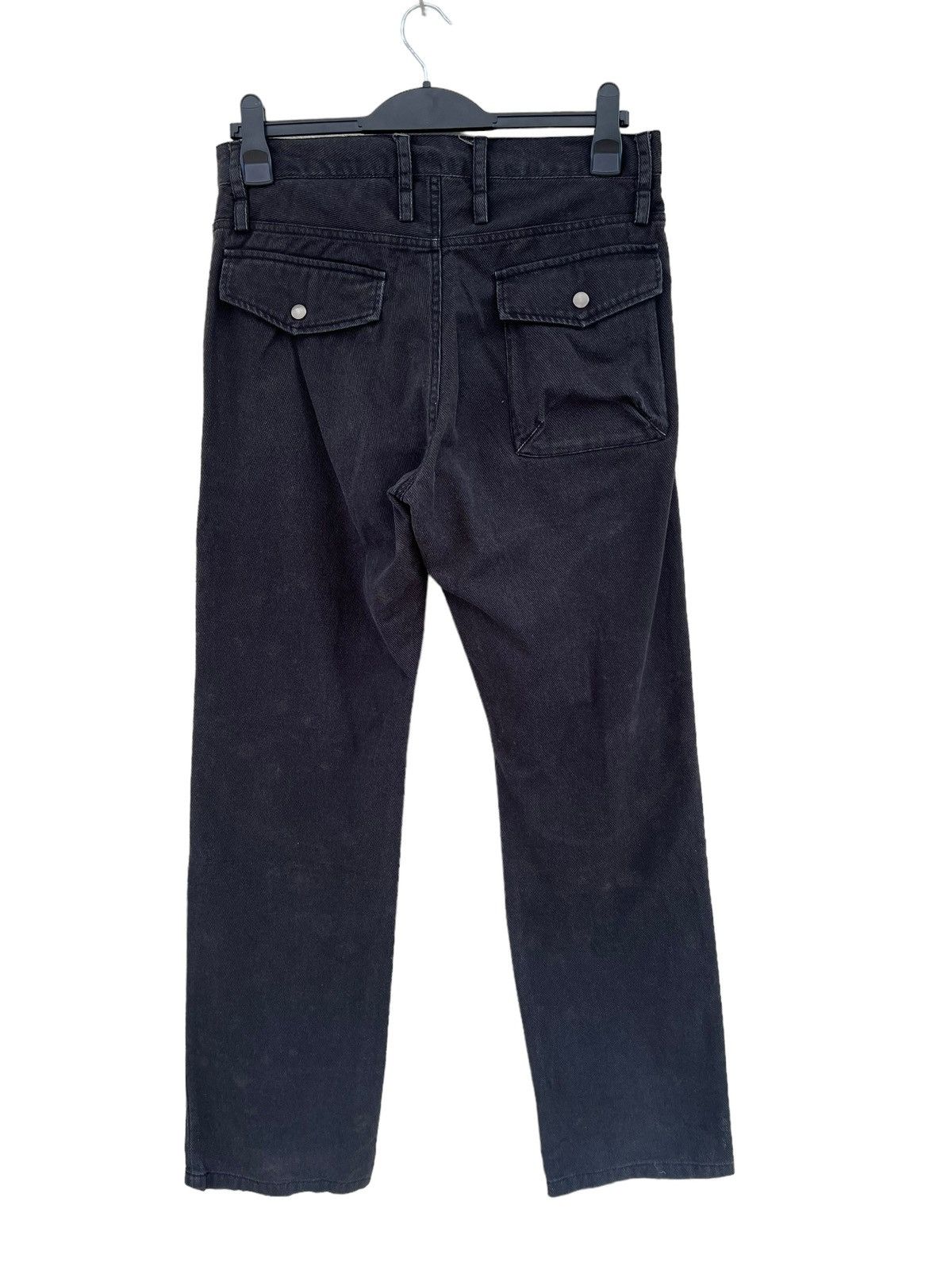 Vintage Vintage PPFM Fade Black Knee Patch Trouser Pant Size US 32 / EU 48 - 13 Thumbnail